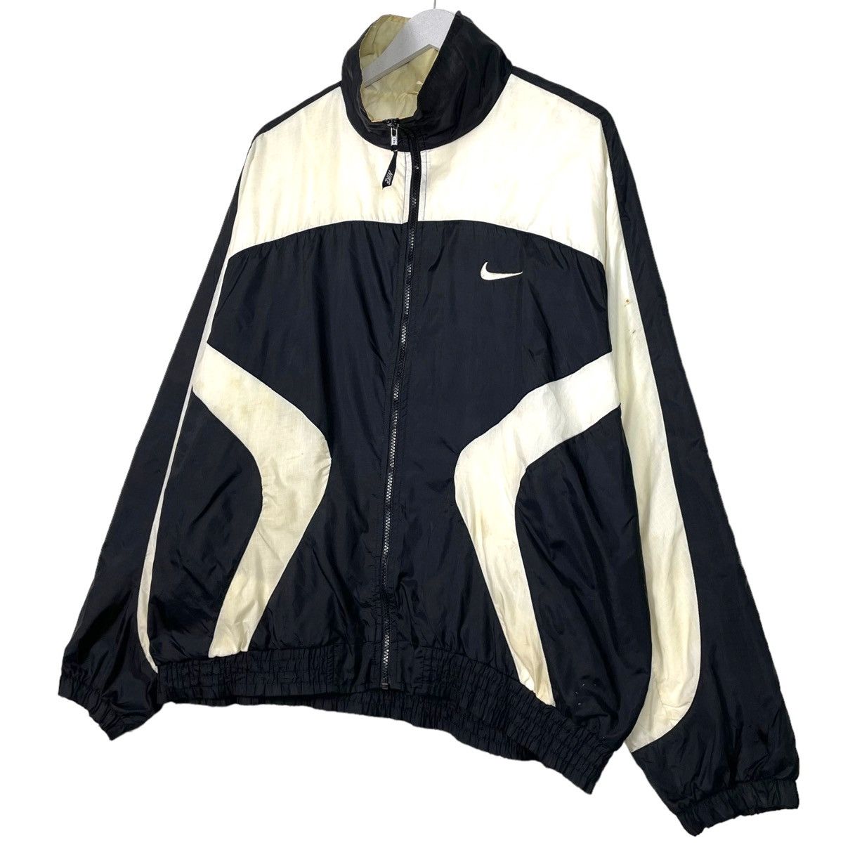 Nike × Vintage 💥90s NIKE SPORTWEAR TRACK WINDBREAKER JACKET Size US L / EU 52-54 / 3 - 2 Thumbnail