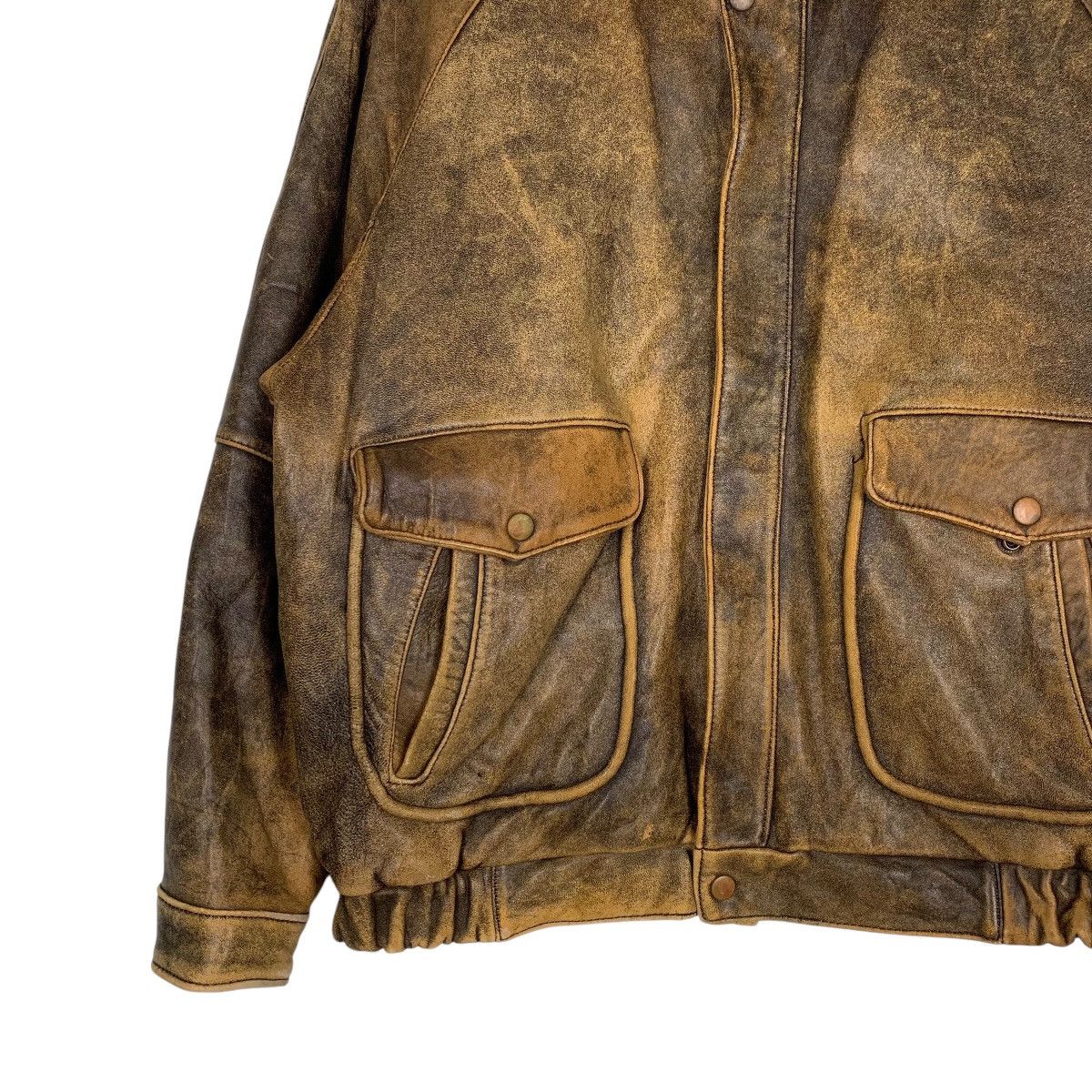 Japanese Brand Japanese Brand Motorcycle Riding Leather Jacket Size US M / EU 48-50 / 2 - 3 Thumbnail