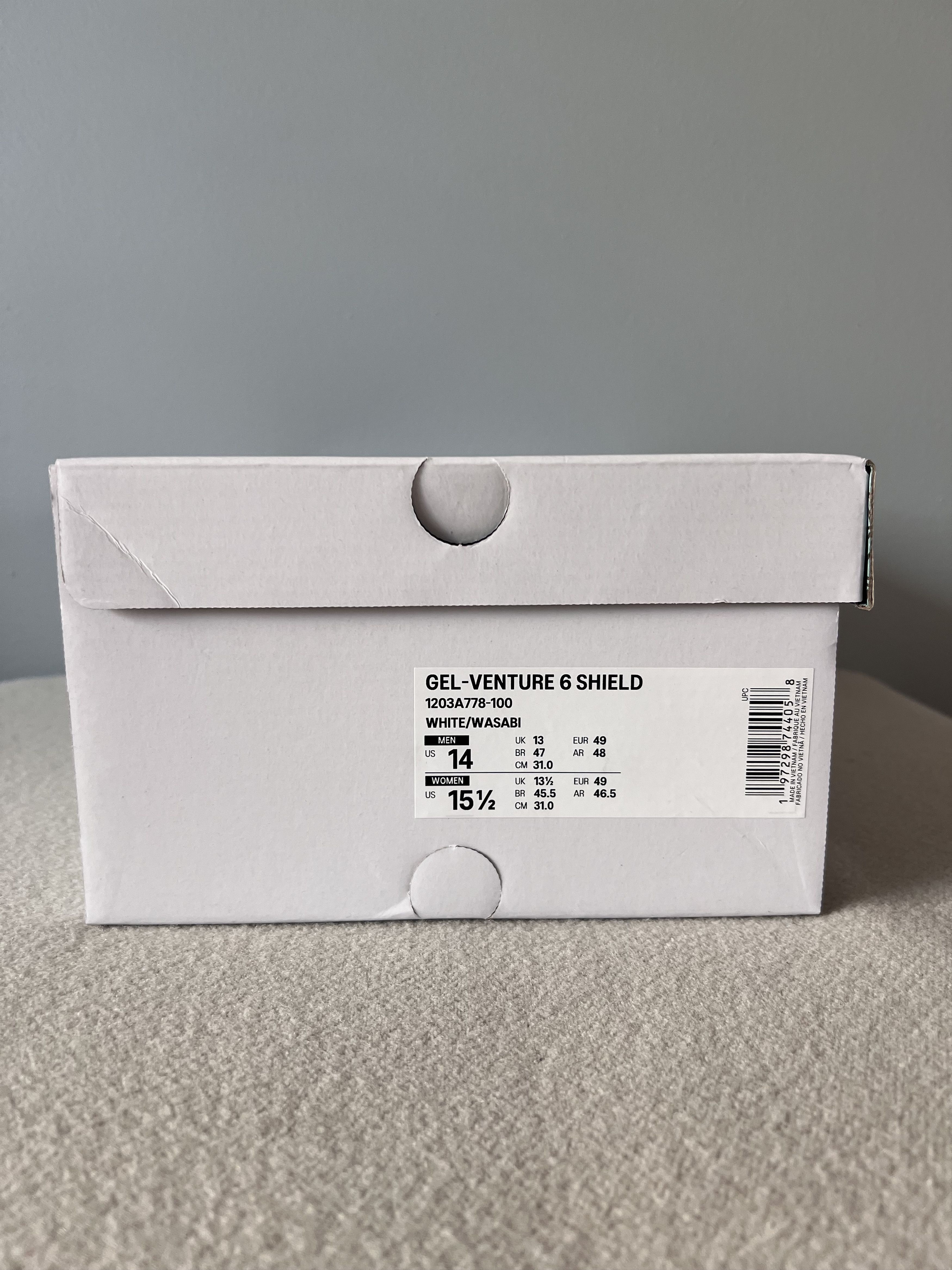Asics × HIDDEN Hidden NY Asics Gel Venture 6 Shield in White Size US 14 / EU 47 - 7 Thumbnail
