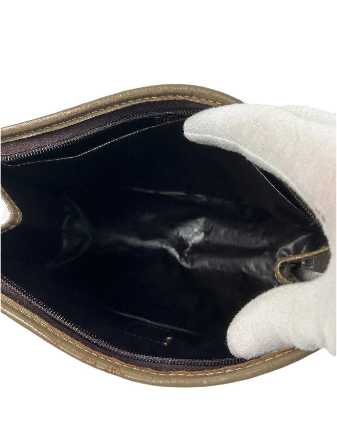 Fendi Fendi Zucca Monogram Clutch Bag Size ONE SIZE - 3 Thumbnail