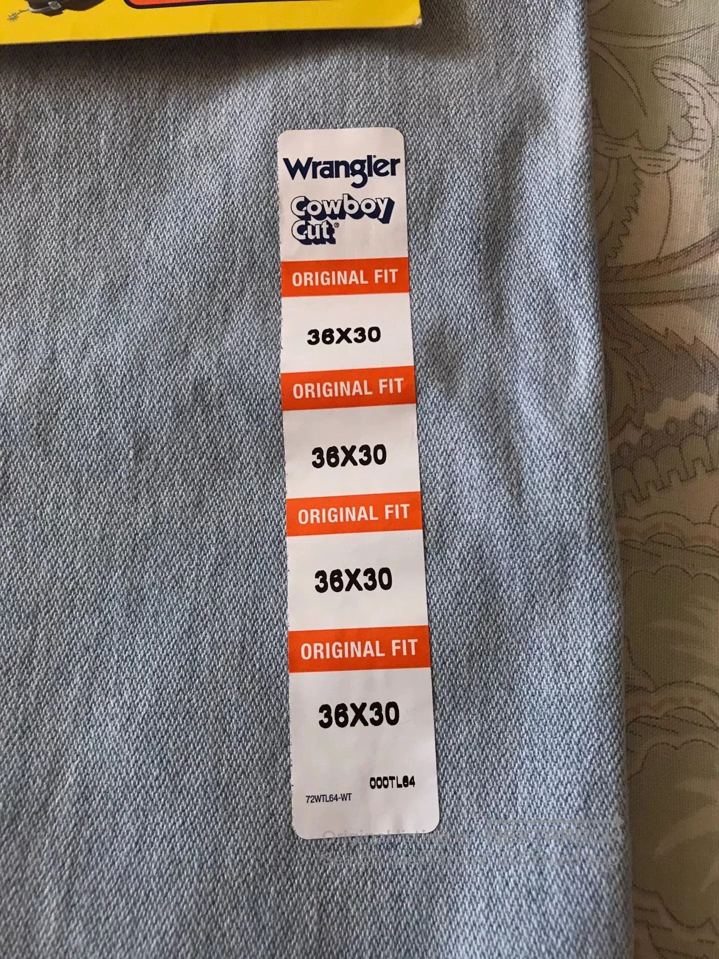 Wrangler Wrangler 13MWZ Jeans W36L30. Size US 36 / EU 52 - 7 Thumbnail