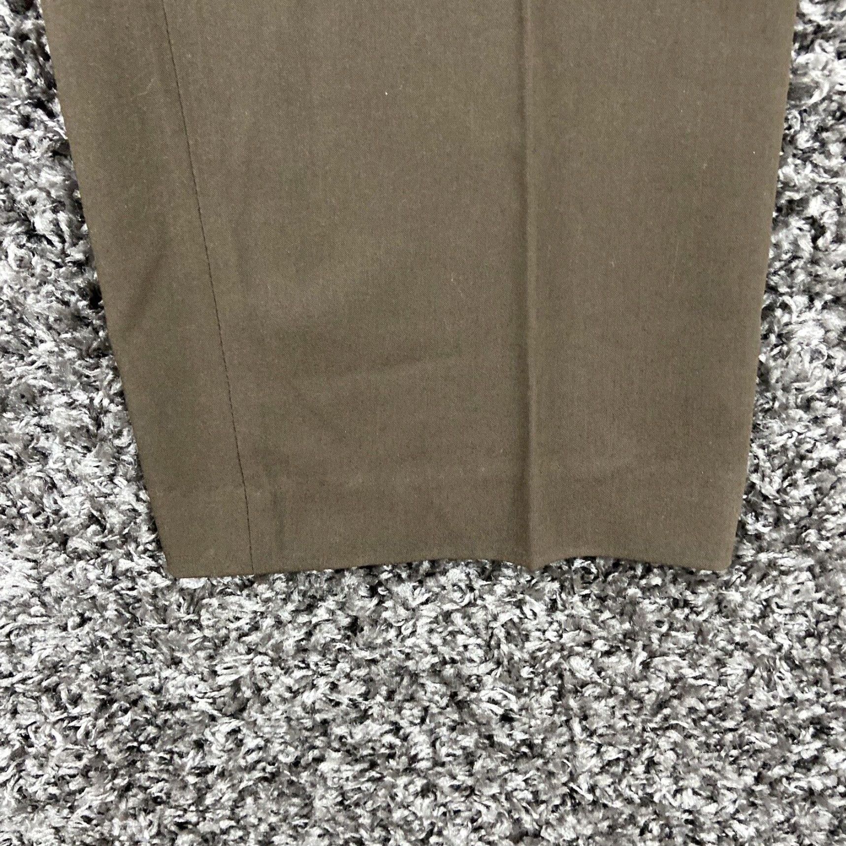 Liz Claiborne Liz Claiborne Audra Dress Pants Brown Women's 10 Size 32" / US 10 / IT 46 - 2 Thumbnail