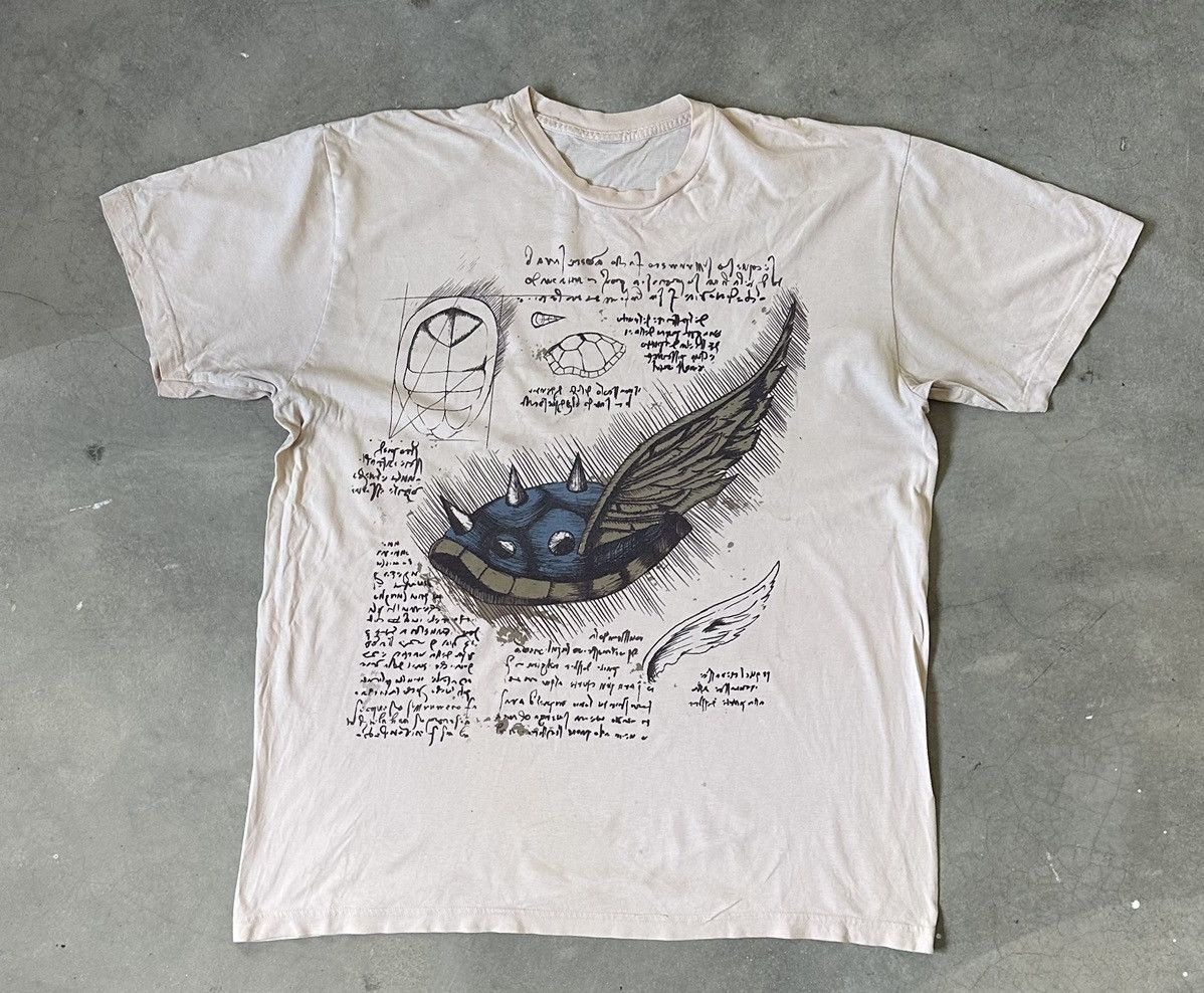 Arts & Science VINTAGE TURTLE ART DA VINCI TEE Size US L / EU 52-54 / 3 - 1 Thumbnail