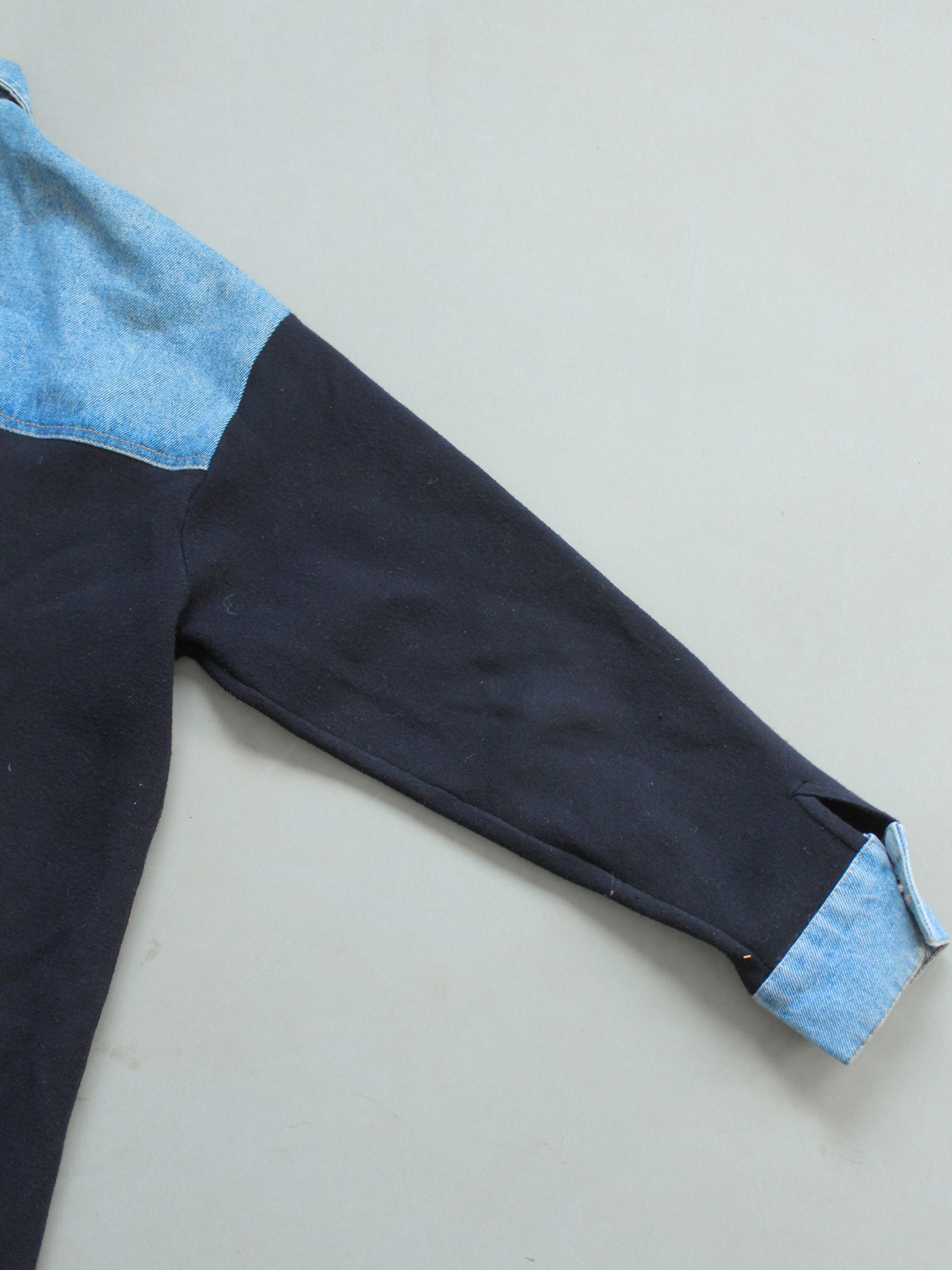 Sandro SANDRO PARIS DENIM AND WOOL JACKET WITH POCKETS Size M / US 6-8 / IT 42-44 - 12 Thumbnail