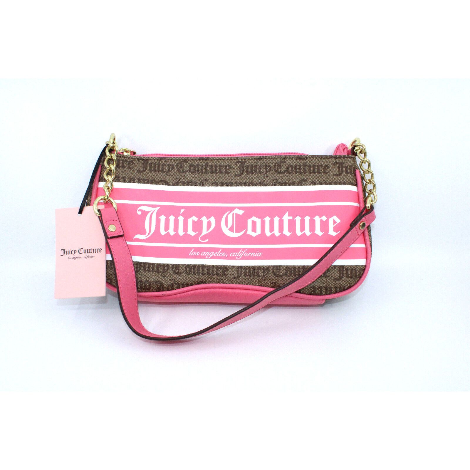 Juicy Couture NWT JUICY COUTURE Chestnut Chino Pink Fashionista Bag $79 Size ONE SIZE - 2 Thumbnail