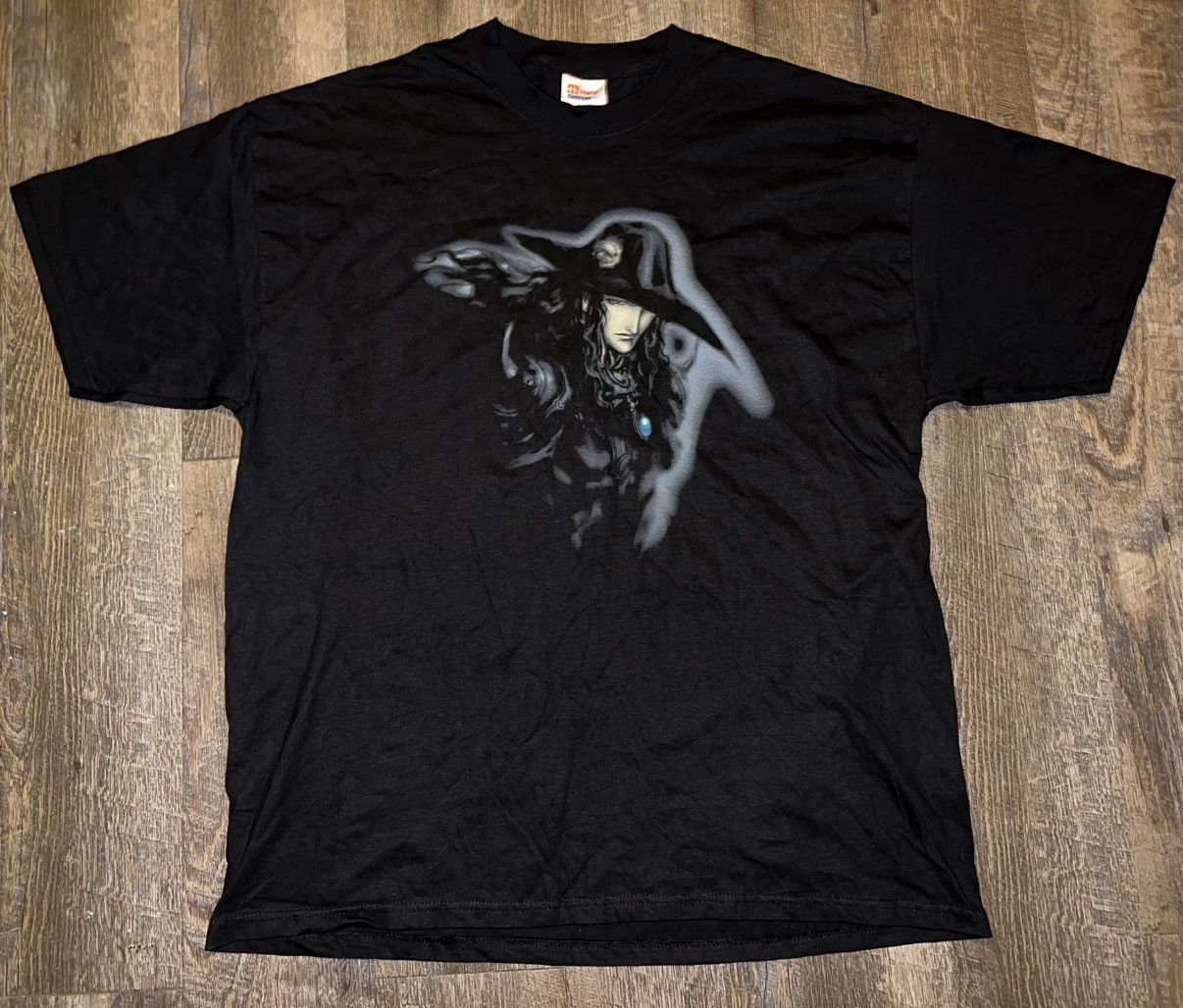 image of Vintage Vampire Hunter D Bloodlust Anime Shirt Size XL in Black, Men's