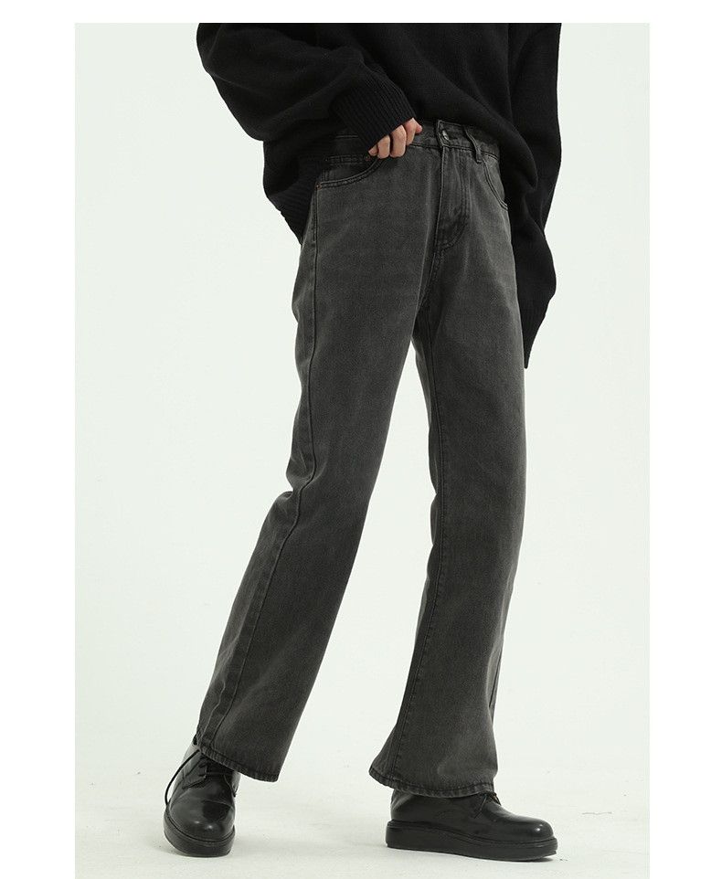Japanese Brand × Jean Grey Washed Straight Bootcut Jeans Size US 32 / EU 48 - 2 Thumbnail