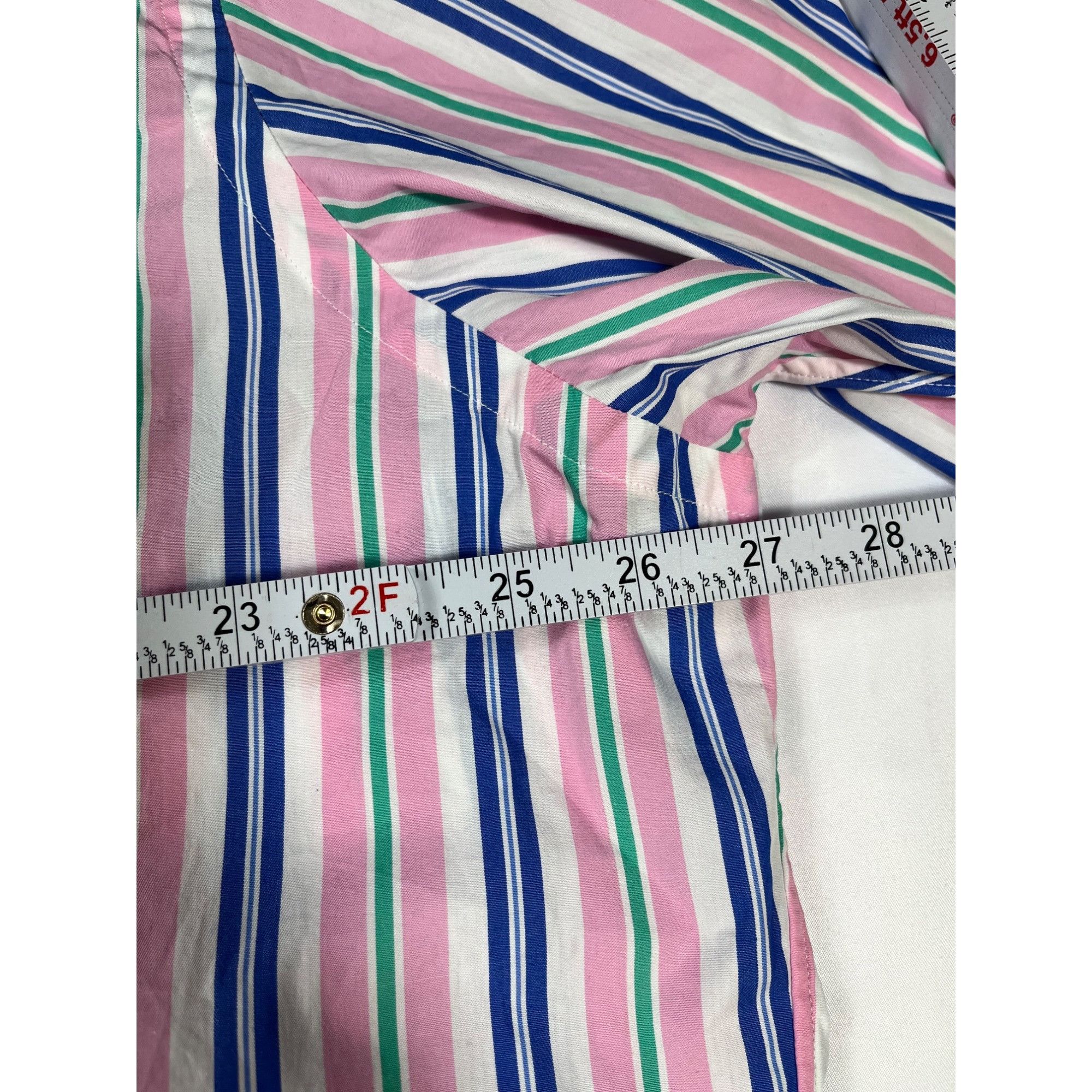 Ralph Lauren Ralph Lauren SKU 7541 Multicolor Striped Dress Shirt Size XX Size US XXL / EU 58 / 5 - 4 Thumbnail