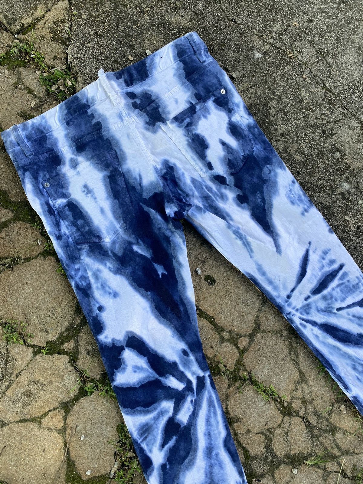 Dsquared2 🔥 Rare 🔥 Dsquared2 Tie Dye Denim Jeans Pants Size US 35 - 9 Thumbnail