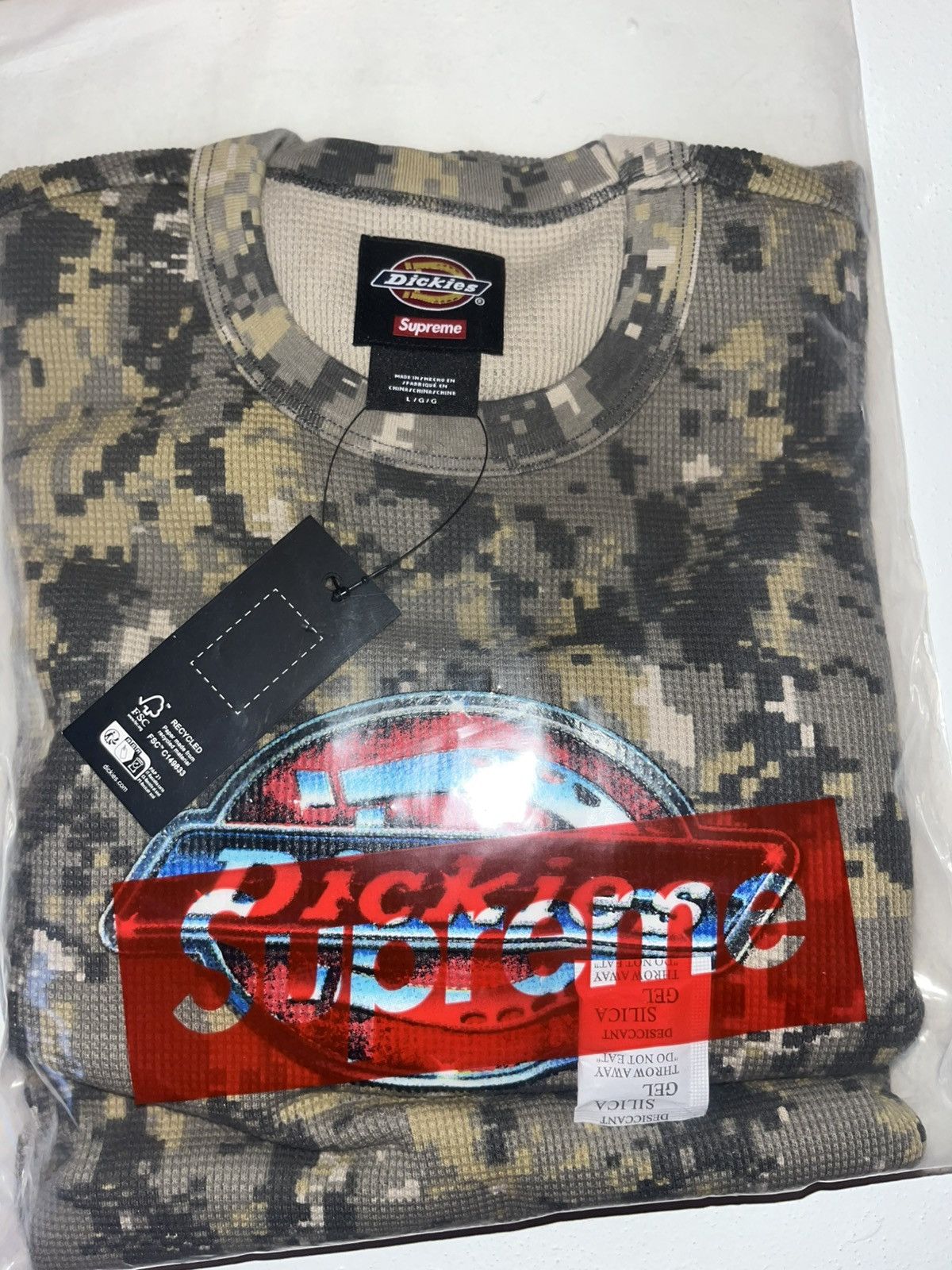 Supreme x Dickies Thermal Black 注文 Medium Supreme Dickies