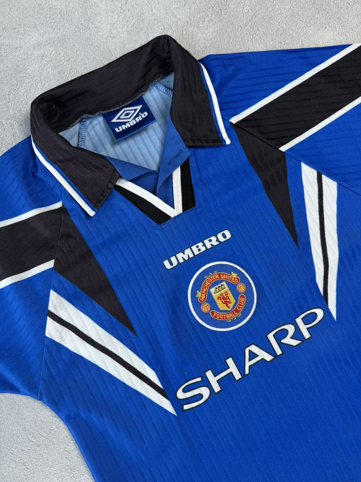 Umbro Manchester United 1996 1998 Third Shirt Soccer Jersey Umbro Size US XXS / EU 40 - 3 Thumbnail