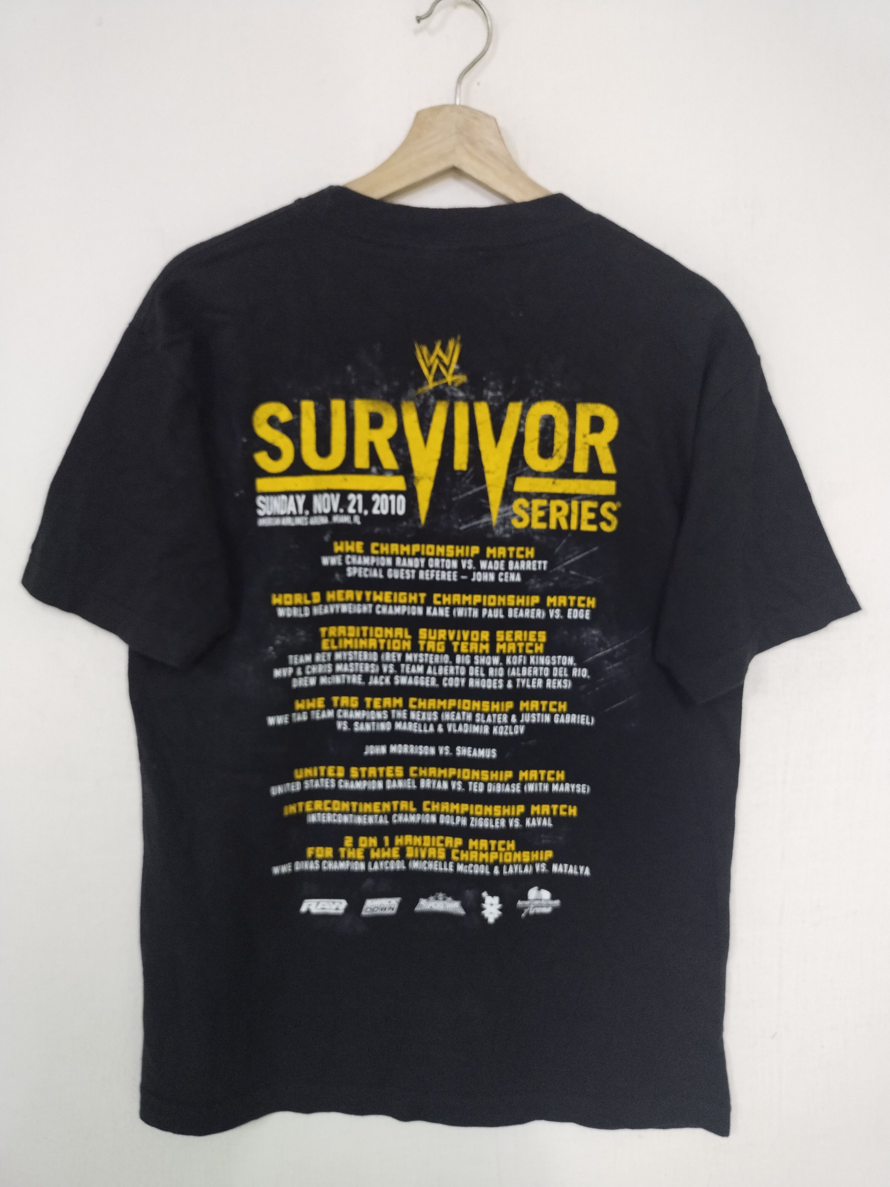 WWE Vintage Survivor Series WWE Championship Match Tee Size US M / EU 48-50 / 2 - 7 Thumbnail