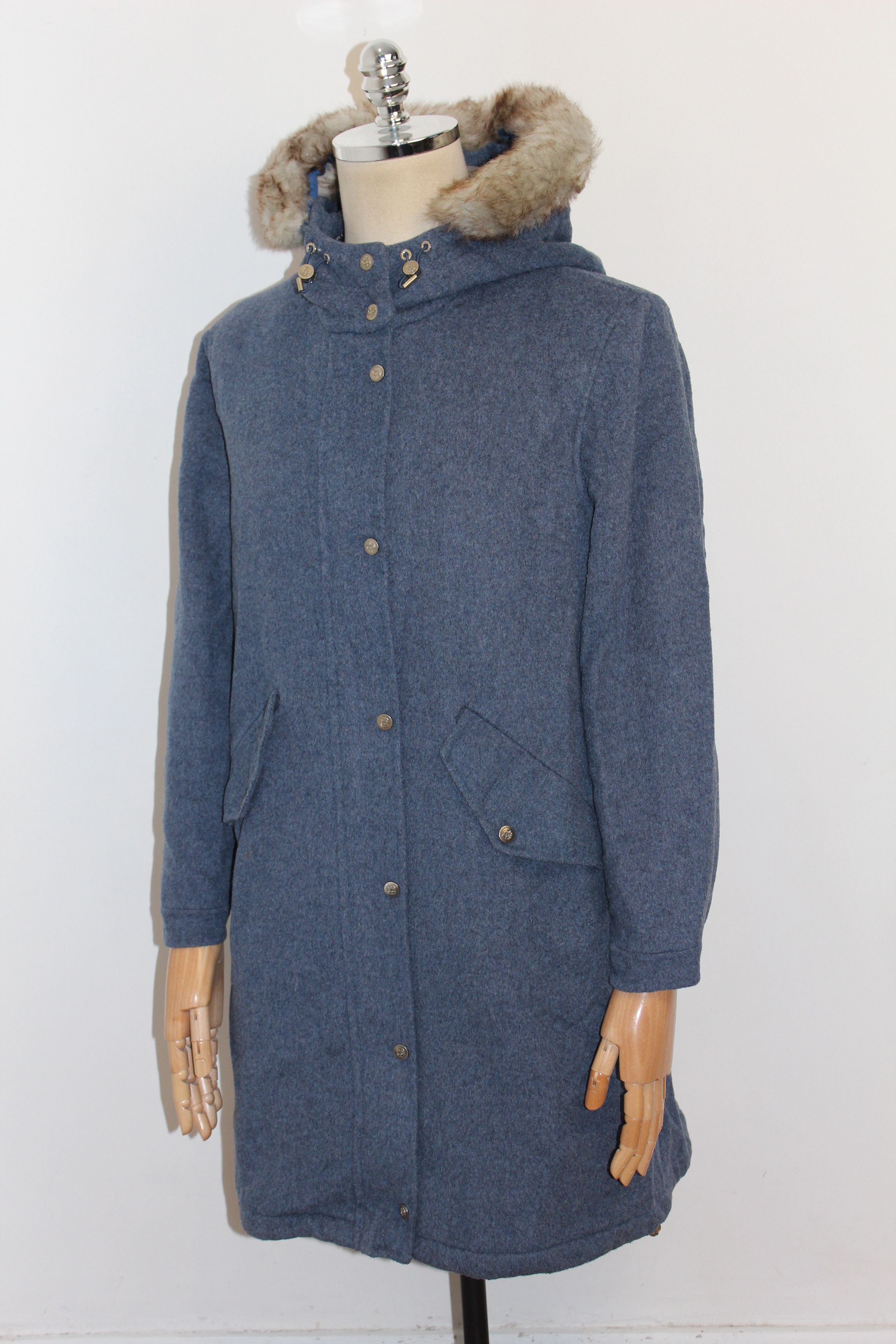 Massimo Dutti MASSIMO DUTTI wool parka jacket Size L / US 10 / IT 46 - 2 Thumbnail