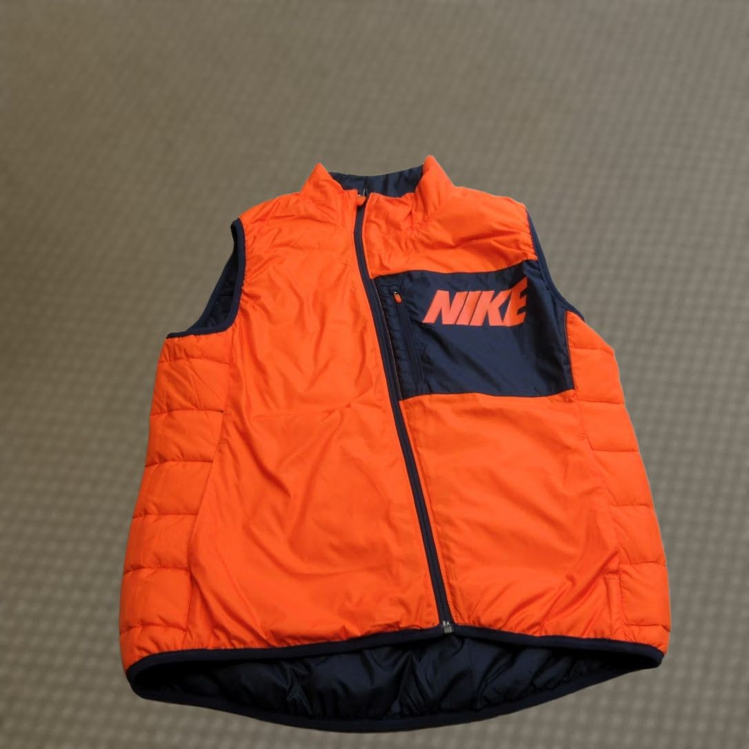 Nike Nike Denver Broncos Vest Mens Medium Blue Reversible Puff Insulated Full Zip Size US M / EU 48-50 / 2 - 1 Thumbnail
