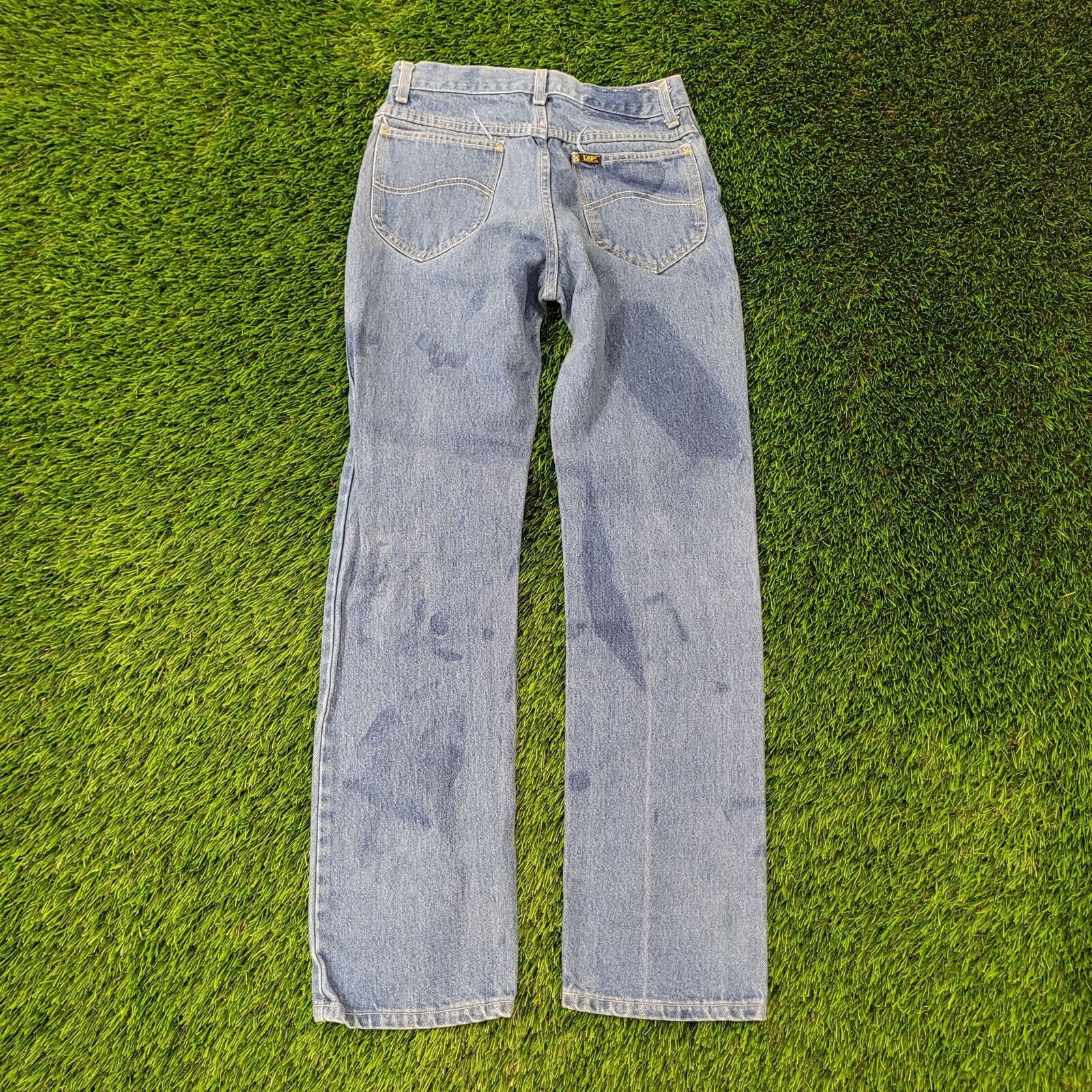 Lee Vintage 80s LEE Riders Jeans 26x31 USA Union-Made Faded Size US 26 / EU 42 - 10 Thumbnail