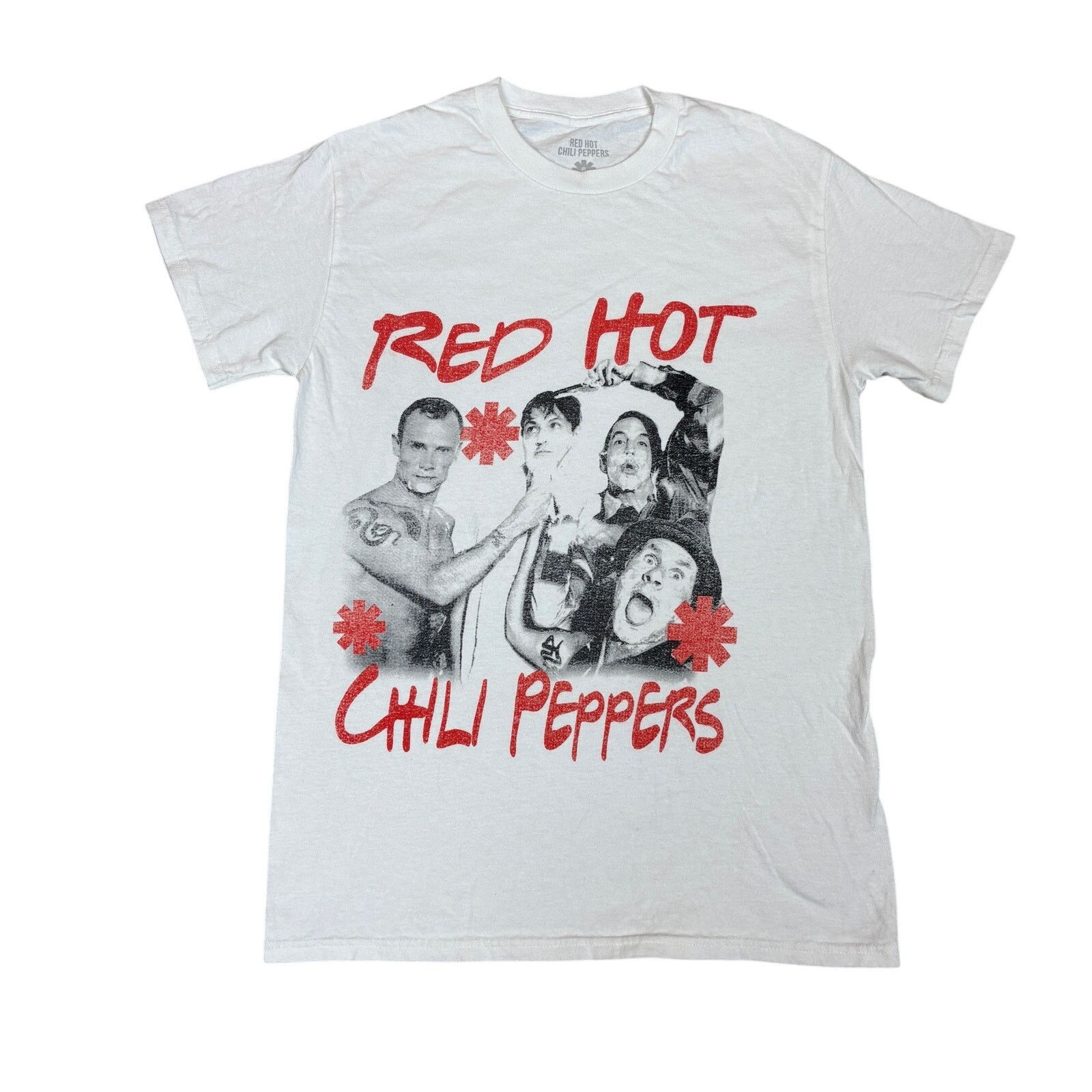 Band Tees Red Hot Chili Peppers Tribal Logo Short Sleeve Shirt Men's S Size US S / EU 44-46 / 1 - 1 Thumbnail