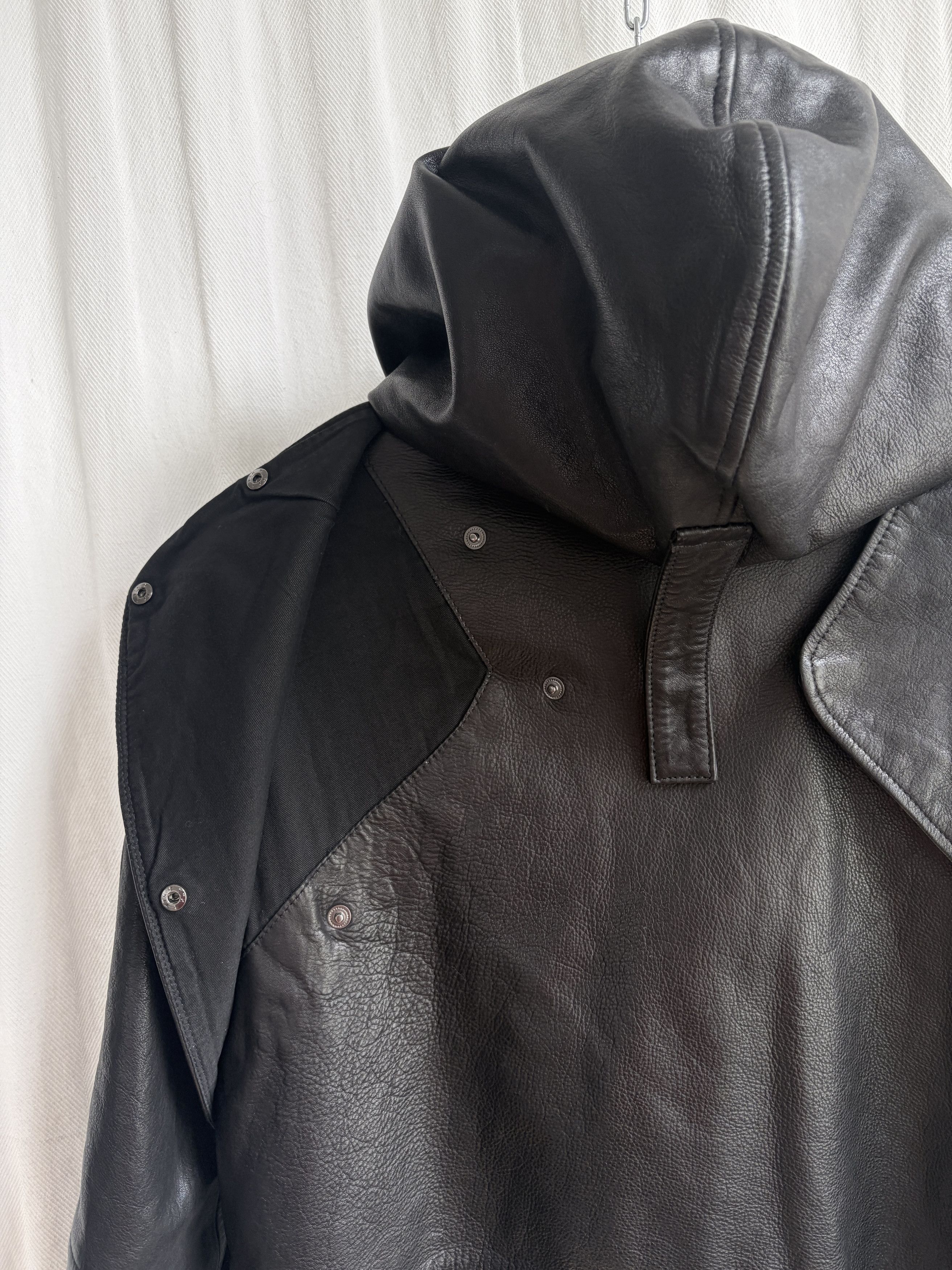 Acne Studios SS04 Gimp Leather Jacket Size US M / EU 48-50 / 2 - 8 Thumbnail
