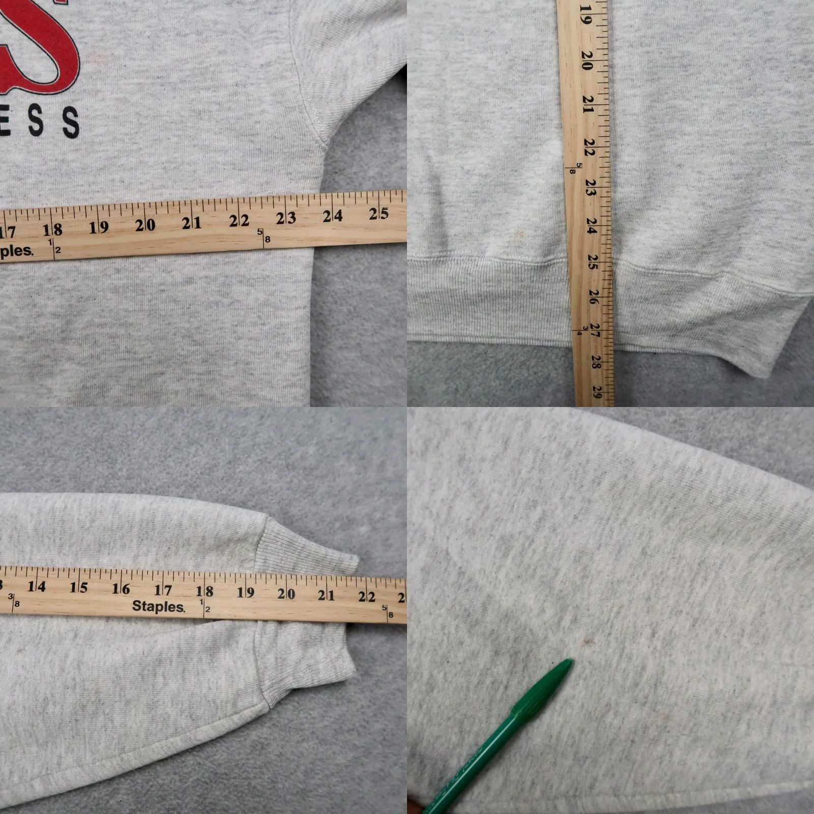 Vintage Vintage Rutgers University Crewneck Sweatshirt Men XL Gray 90s Graphic Print USA Made Pullover Sweatshirt Mens XL Size US XL / EU 56 / 4 - 9 Thumbnail