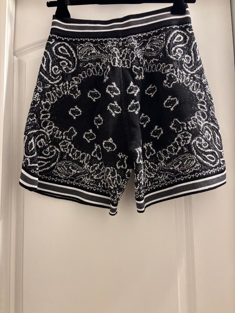 Amiri Amiri Bandana Crocheted Shorts Size US 32 / EU 48 - 3 Thumbnail