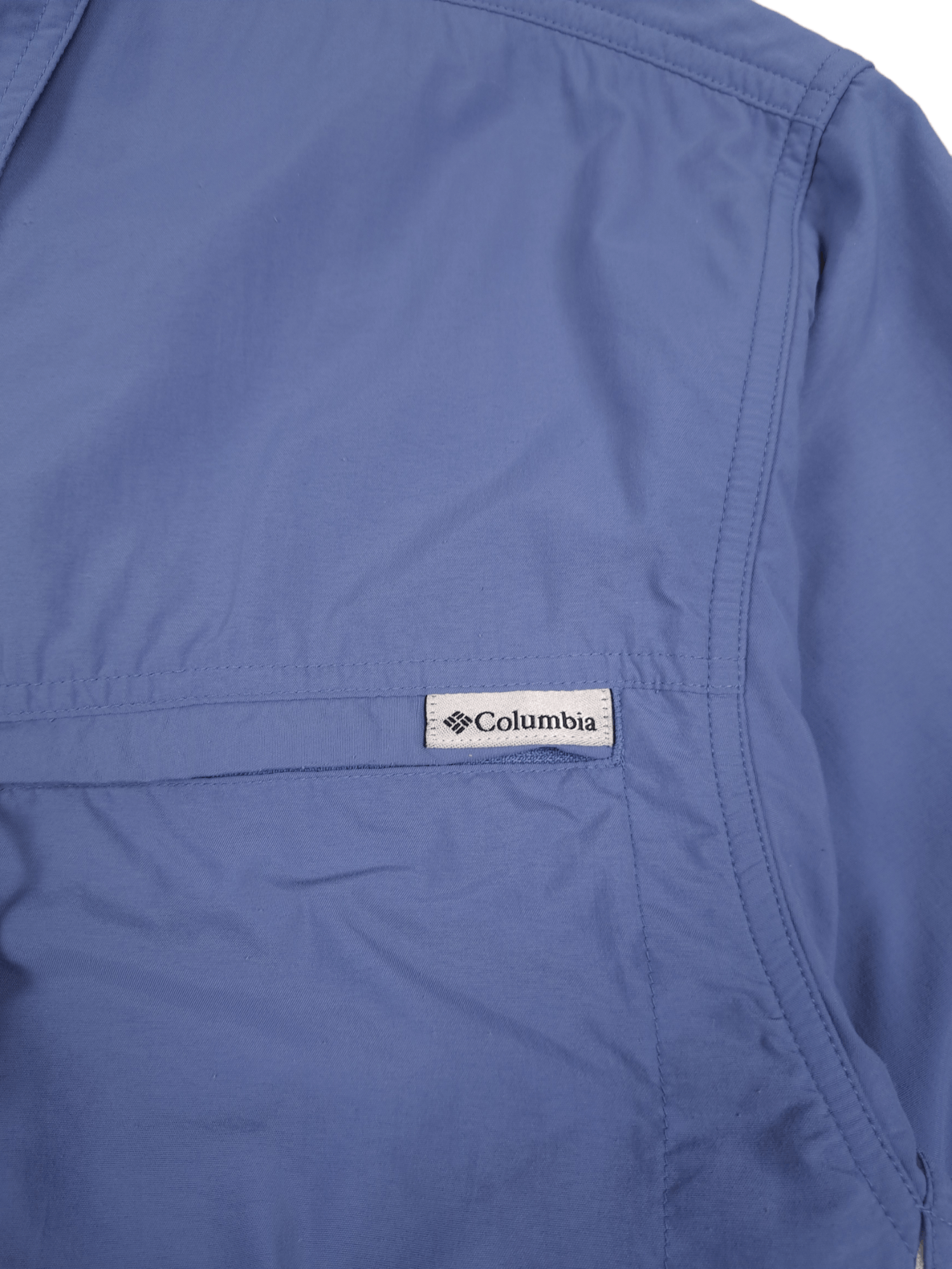 Columbia × Vintage 💎 90's Vintage Columbia Light Shirt Jacket Logo Blue Size US S / EU 44-46 / 1 - 4 Thumbnail