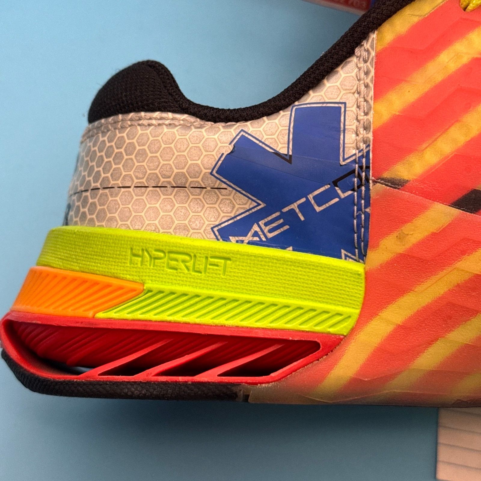 Nike Nike Metcon 7 AMP Volt Bright Spruce Checkered m8 w9.5 Size US 8 / EU 41 - 12 Thumbnail