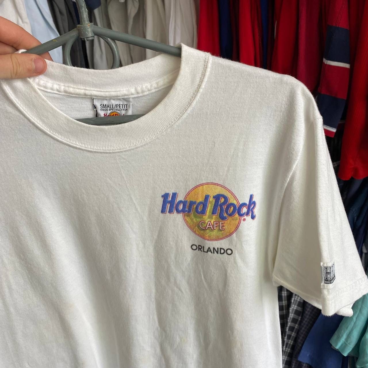 Hard Rock Cafe × Vintage Vintage Hard Rock Orlando 90’s Made in USA tee Size US S / EU 44-46 / 1 - 3 Thumbnail
