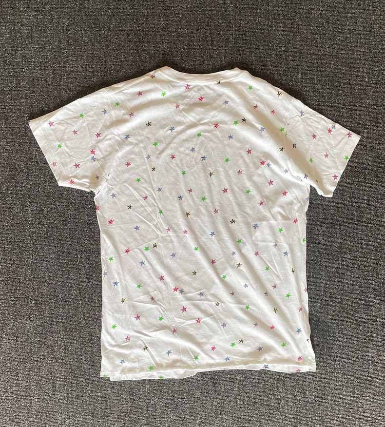 Saint Laurent Paris Saint Laurent Paris White Five-Star T-shirt 2505-Nextarrow Size US S / EU 44-46 / 1 - 4 Thumbnail