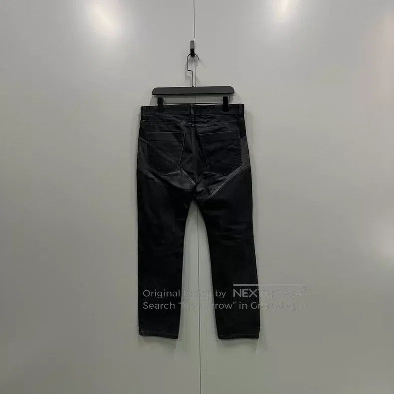 Givenchy Givenchy Black Patchwork Denim Jeans Size 33 Size US 33 - 2 Thumbnail