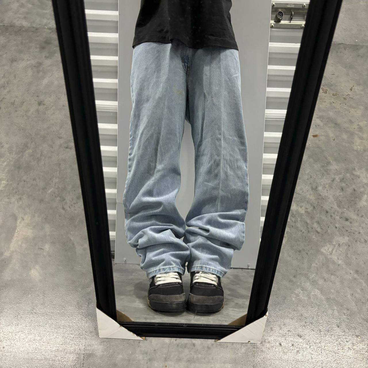 Japanese Brand × Vintage Crazy Vintage Y2K/2000s Grunge Light Wash Essential Denim Jeans! Size US 32 / EU 48 - 1 Thumbnail