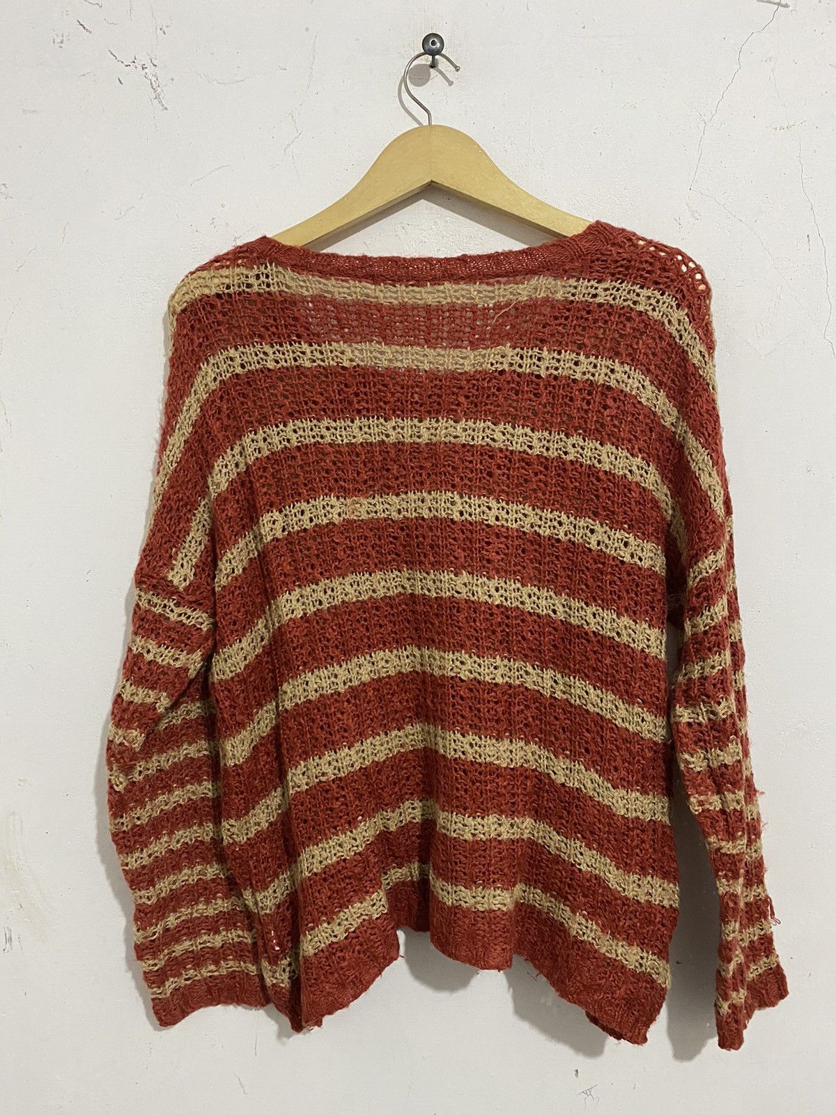 Hysteric Glamour 💸BINDINGOFFER💸Mysty japanese stripe knitted issey styled Size US M / EU 48-50 / 2 - 5 Thumbnail