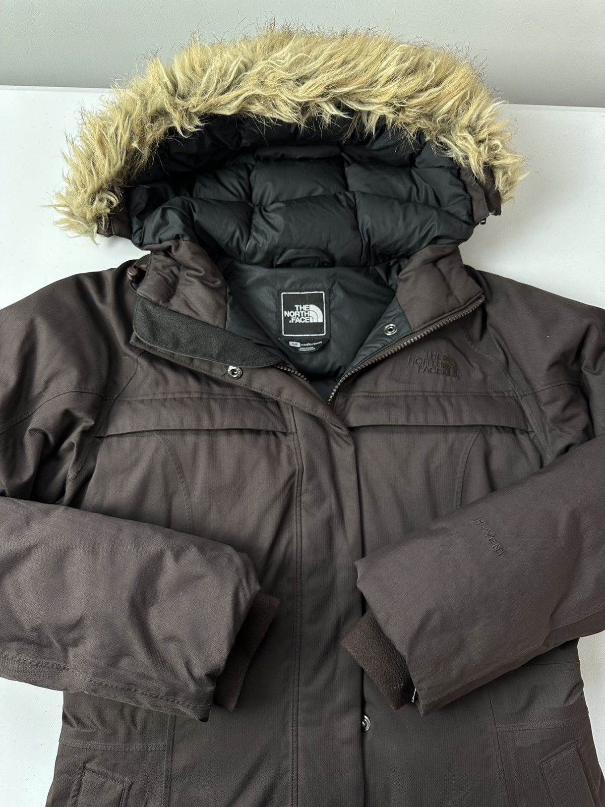 The North Face The North Face Puffer Parka Jacket Fur Trim Hooded Size S / US 4 / IT 40 - 9 Thumbnail