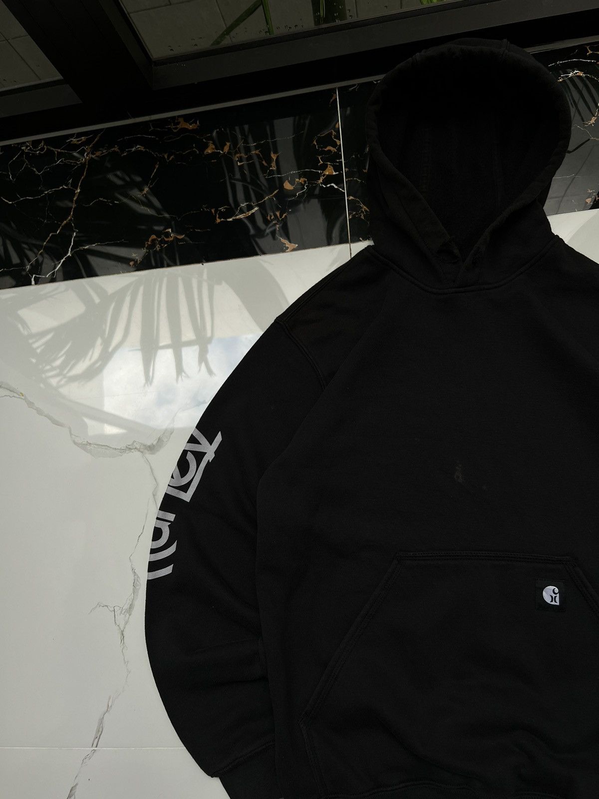 Carhartt × Hurley × Vintage 90's CARHARTT HURLEY SUNFADED DISTRESSED HOODIE Y2K Size US S / EU 44-46 / 1 - 3 Thumbnail