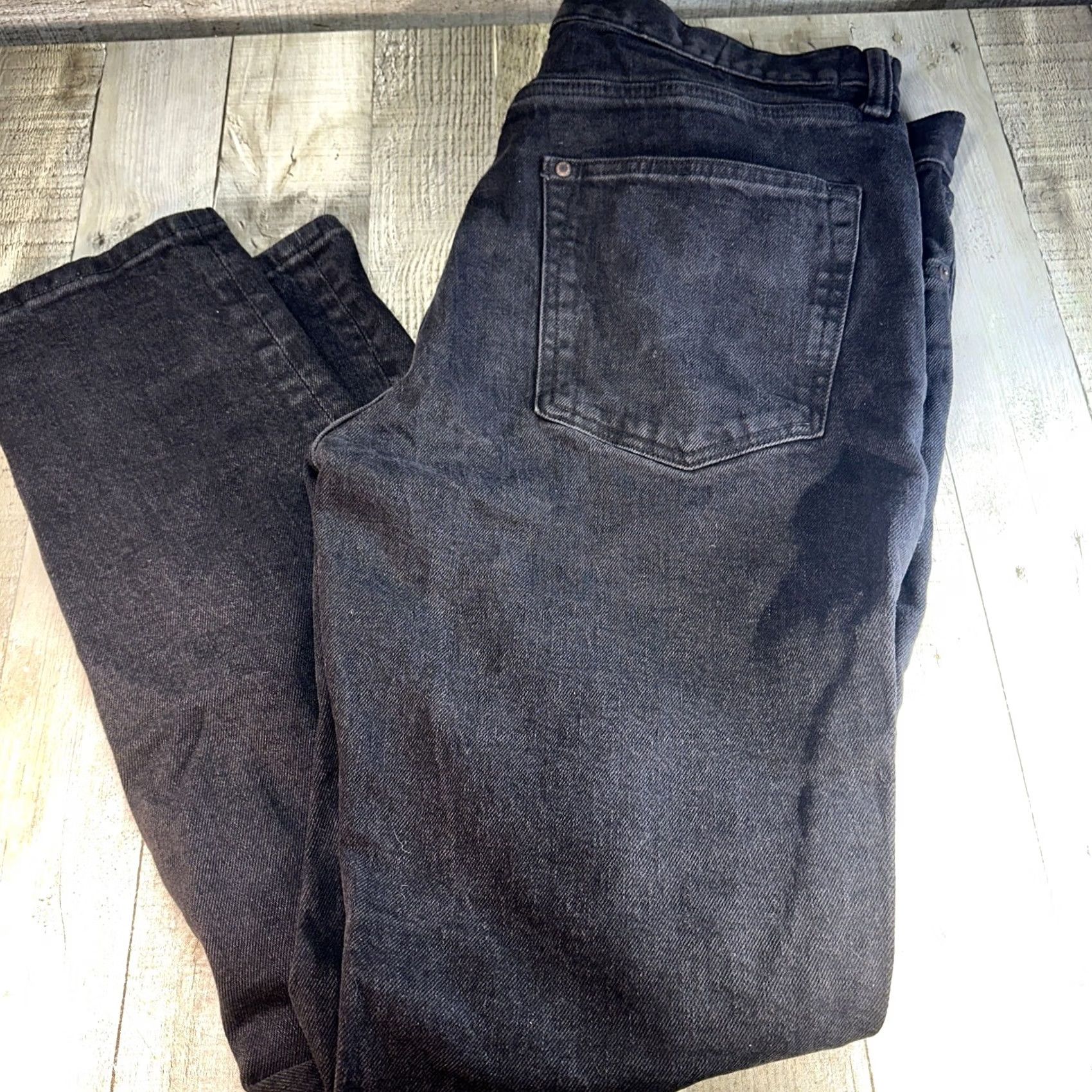 H&M H&M Jeans Men Skinny 36x32 Regular Black Jeans Men 36 Black Size US 36 / EU 52 - 4 Thumbnail