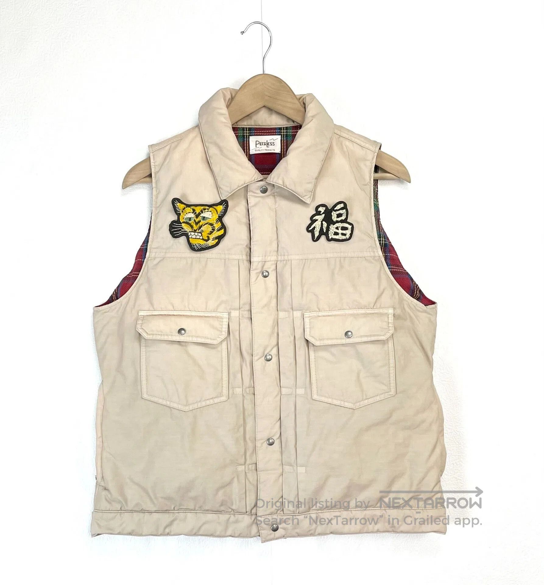 Visvim visvim 101 down vest in beige color. Size US M / EU 48-50 / 2 - 1 Thumbnail