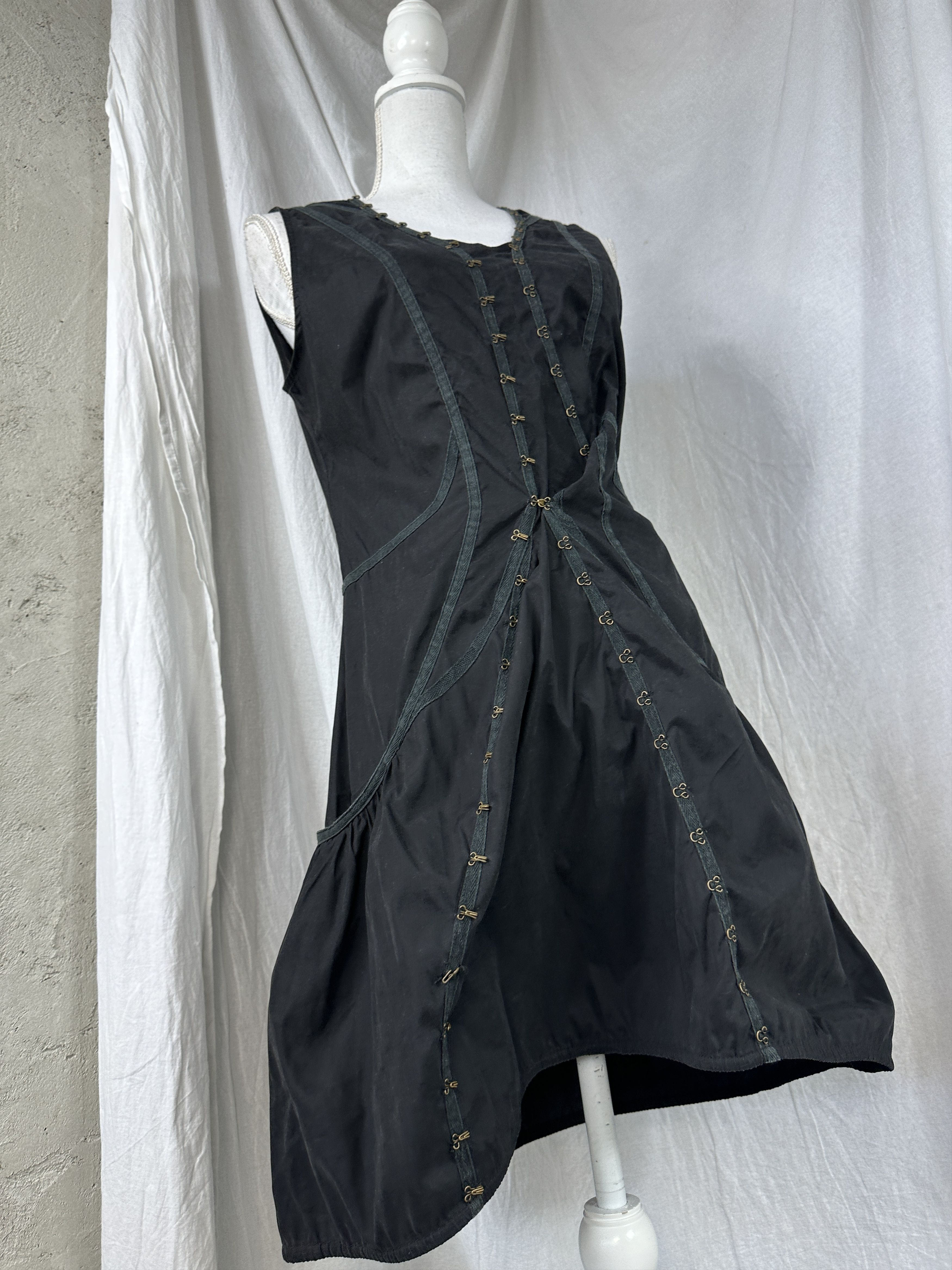 Vintage Vintage Avant Garde Opium Grunge Goth Hooks 00s Dress Size S / US 4 / IT 40 - 2 Thumbnail