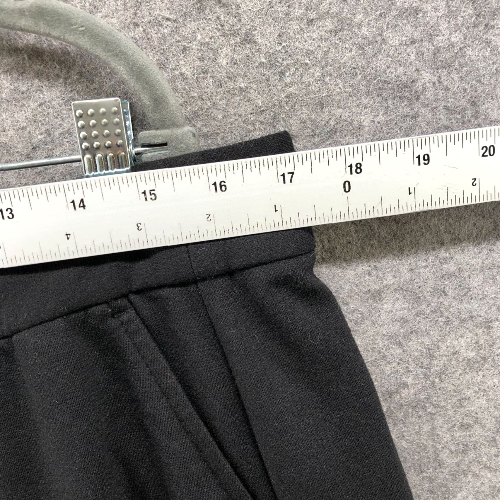 Gap Gap Pants Womens LP Black Knit Wide-Leg Cropped High Rise Trouser Comfort Ponte Crop Style Casual Size 36" / US 14 / IT 50 - 5 Thumbnail