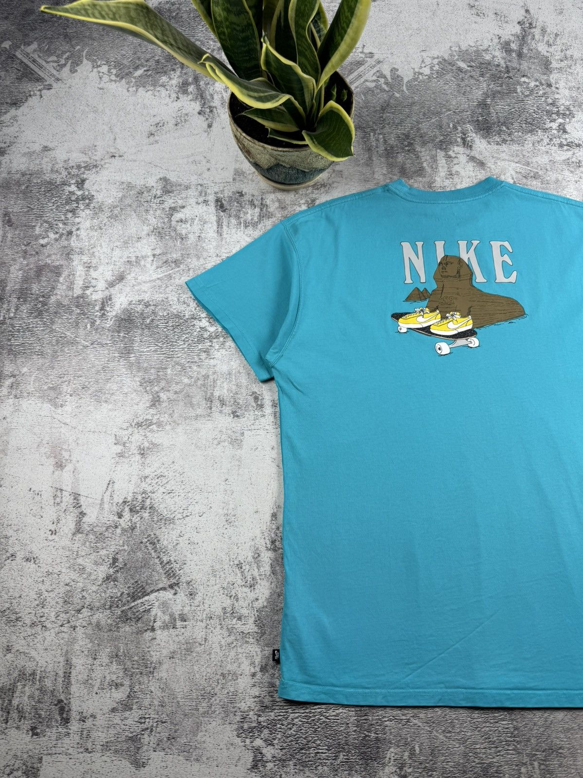 Nike Nike SB Sphinx Rocking Blazers Men’s Large Blue Hip Hop Skate Rap T Shirt Tee Size US L / EU 52-54 / 3 - 3 Thumbnail
