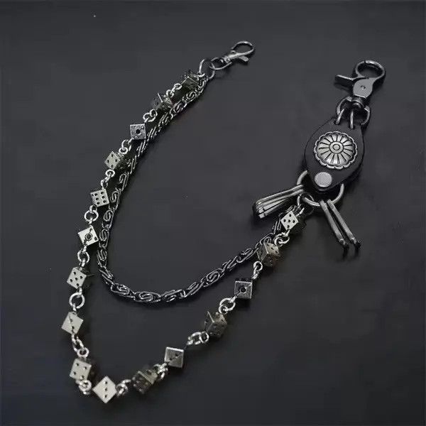 Jewelry Dice Chain Wallet Belt Chain Trousers Pants and jeans Size ONE SIZE - 1 Thumbnail