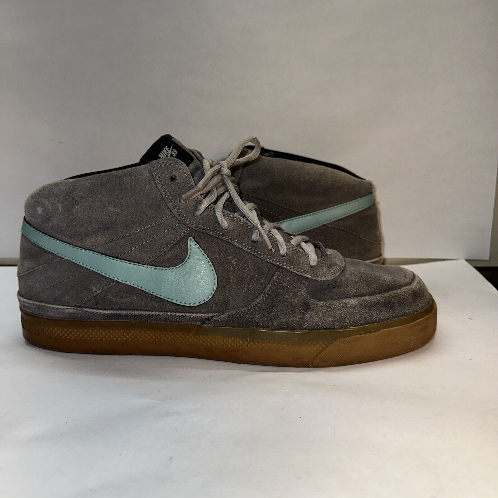 Nike Nike SB Mavrk Mid 6.0 Mens 8.5 Gray Blue Shoes Sneakers Sued Size US 8.5 / EU 41-42 - 1 Thumbnail