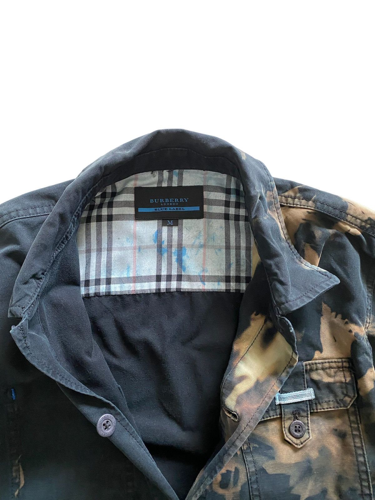 Burberry Vintage Burberry Blue Label Chore Jacket asid wash design Size US M / EU 48-50 / 2 - 15 Thumbnail