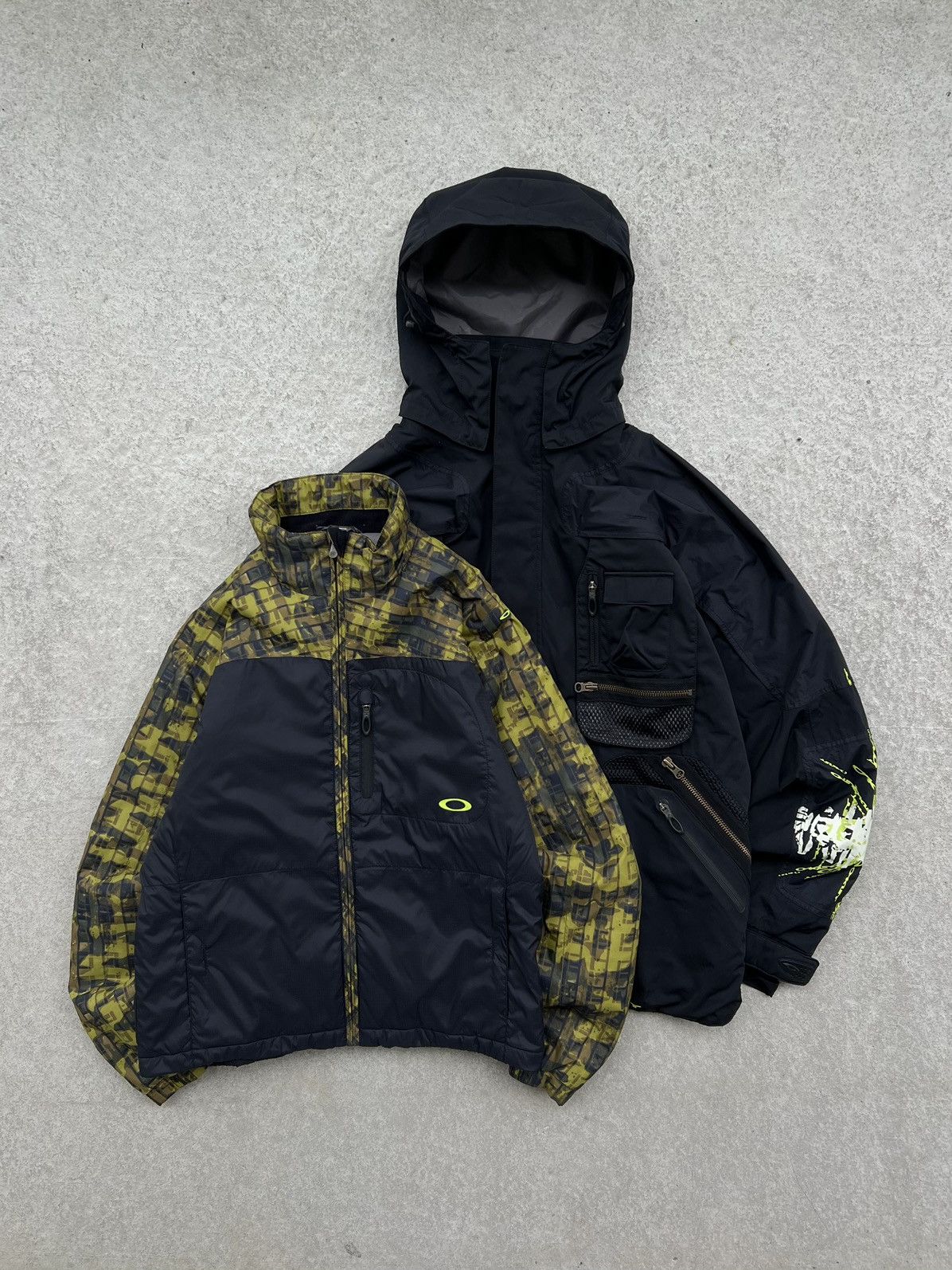 Oakley 2005 Vintage Oakley Jacket Nitro Fuel 2 Hidden Pockets Size US S / EU 44-46 / 1 - 3 Thumbnail