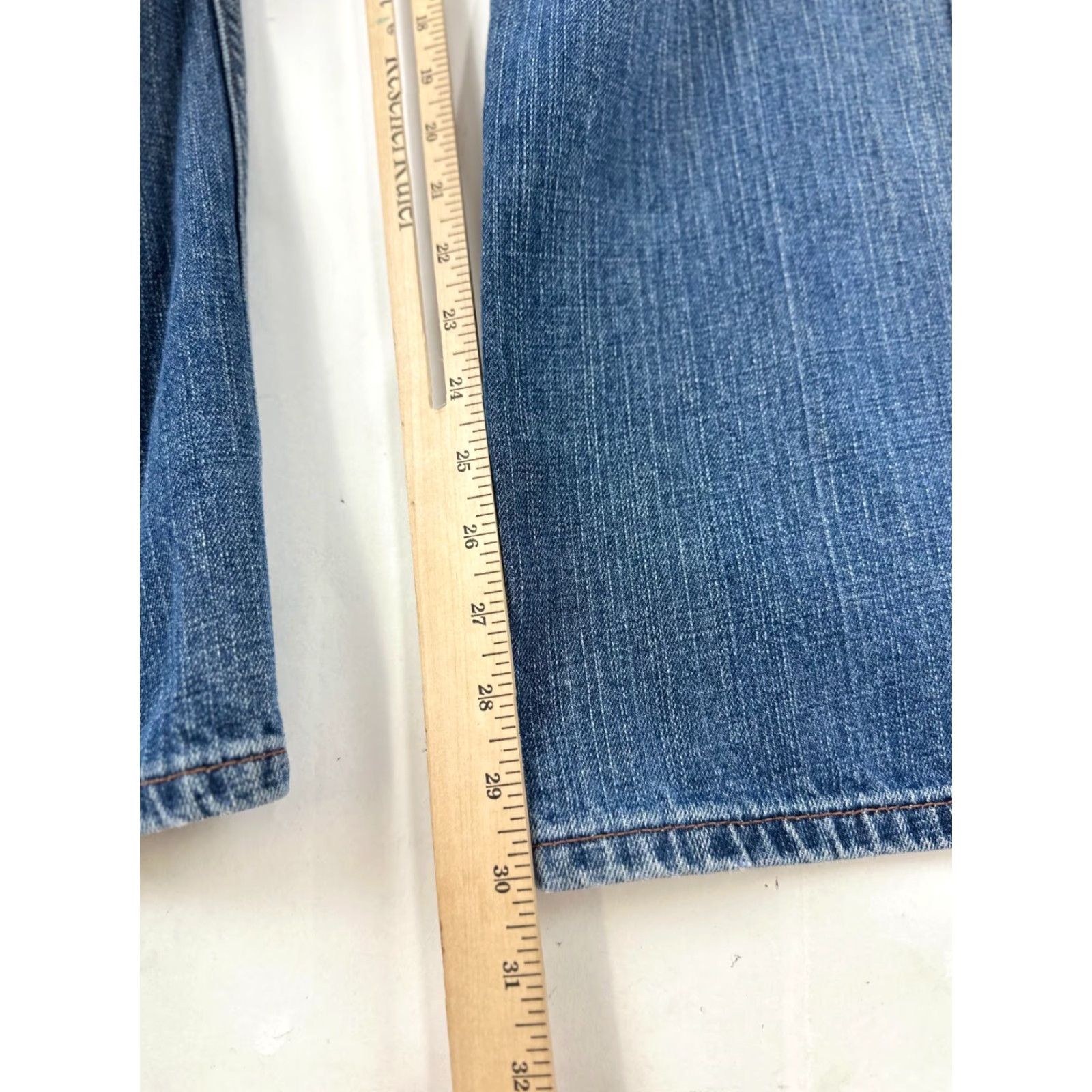 Levi's Levi’s 514 Jeans Mens 32x30 Blue Denim Mid Rise Slim Straight Leg Preppy Shirt Order Size US 32 / EU 48 - 6 Thumbnail