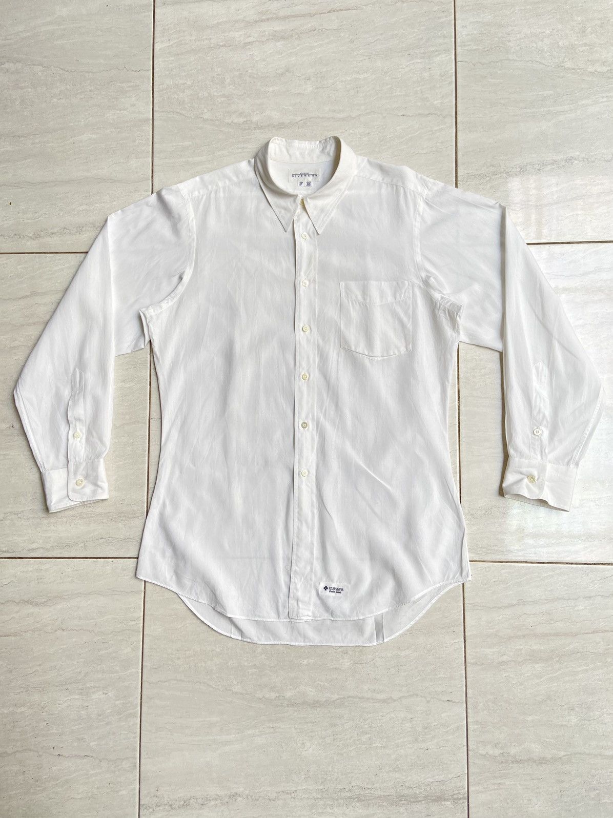 Givenchy GIVENCHY MONSIEUR White Shirt Size US S / EU 44-46 / 1 - 1 Thumbnail