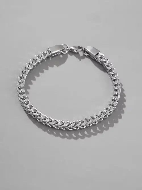 Japanese Brand × Vintage Men Link Stainless Steel Bracelet Size ONE SIZE - 2 Thumbnail