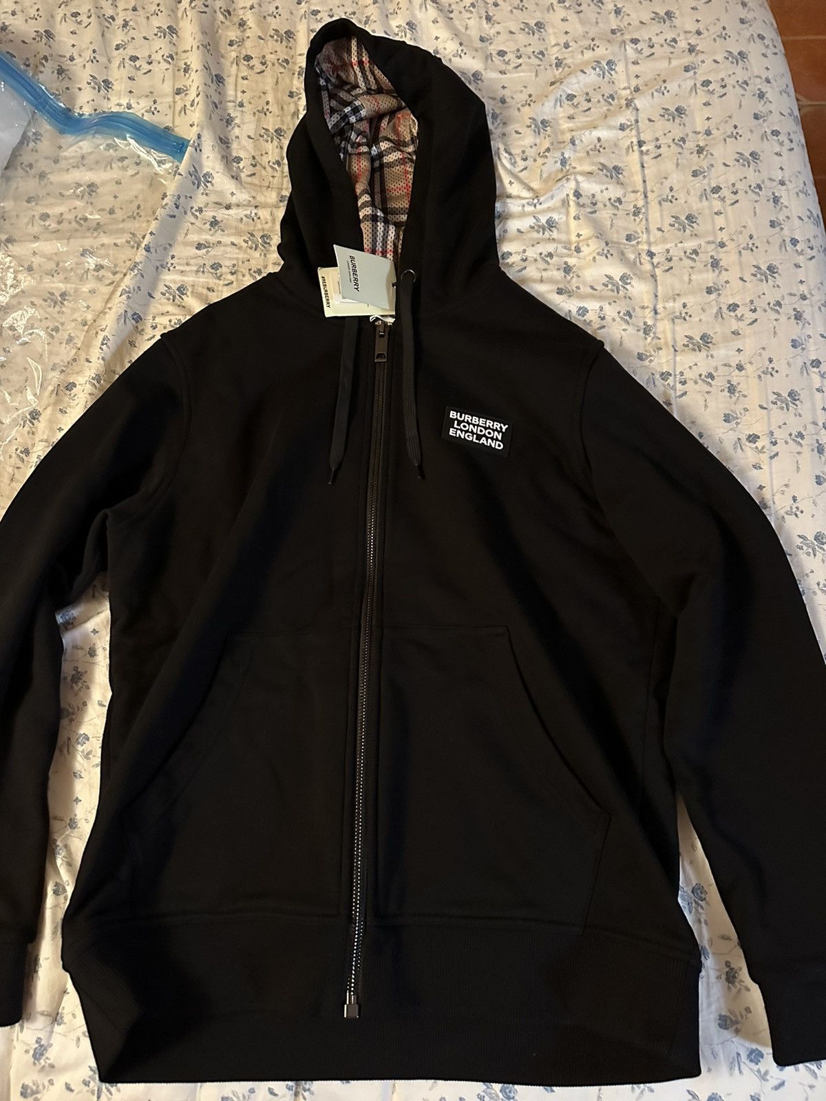 BURBERRY BLACK LABEL バーバリーブラックレーベル ジップアップ