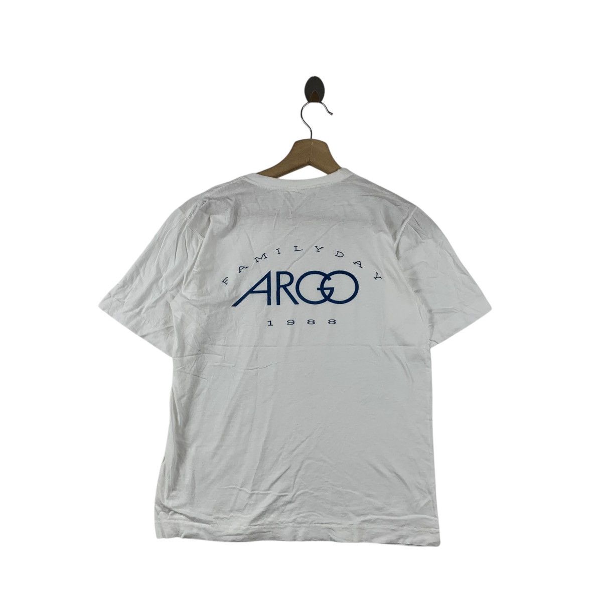 Vintage Vintage 1988 FAMILY DAY ARGO Japan Cultural Day Tee Shirt Size US M / EU 48-50 / 2 - 4 Thumbnail