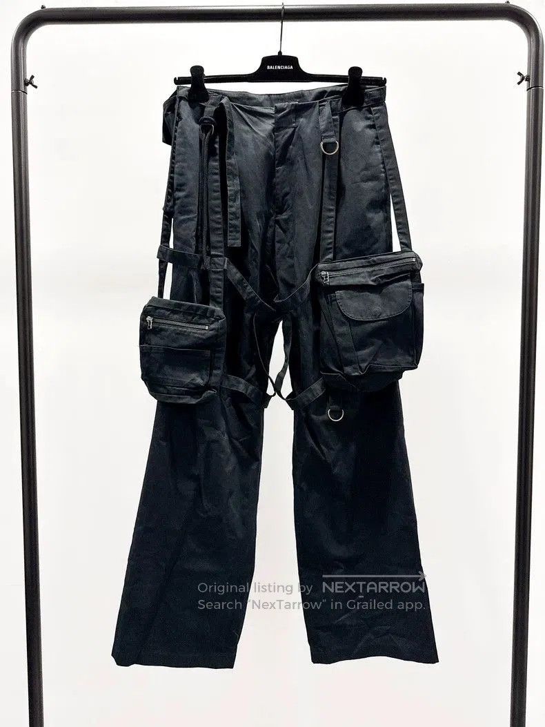 Raf Simons Hemostatic pants strap pants-