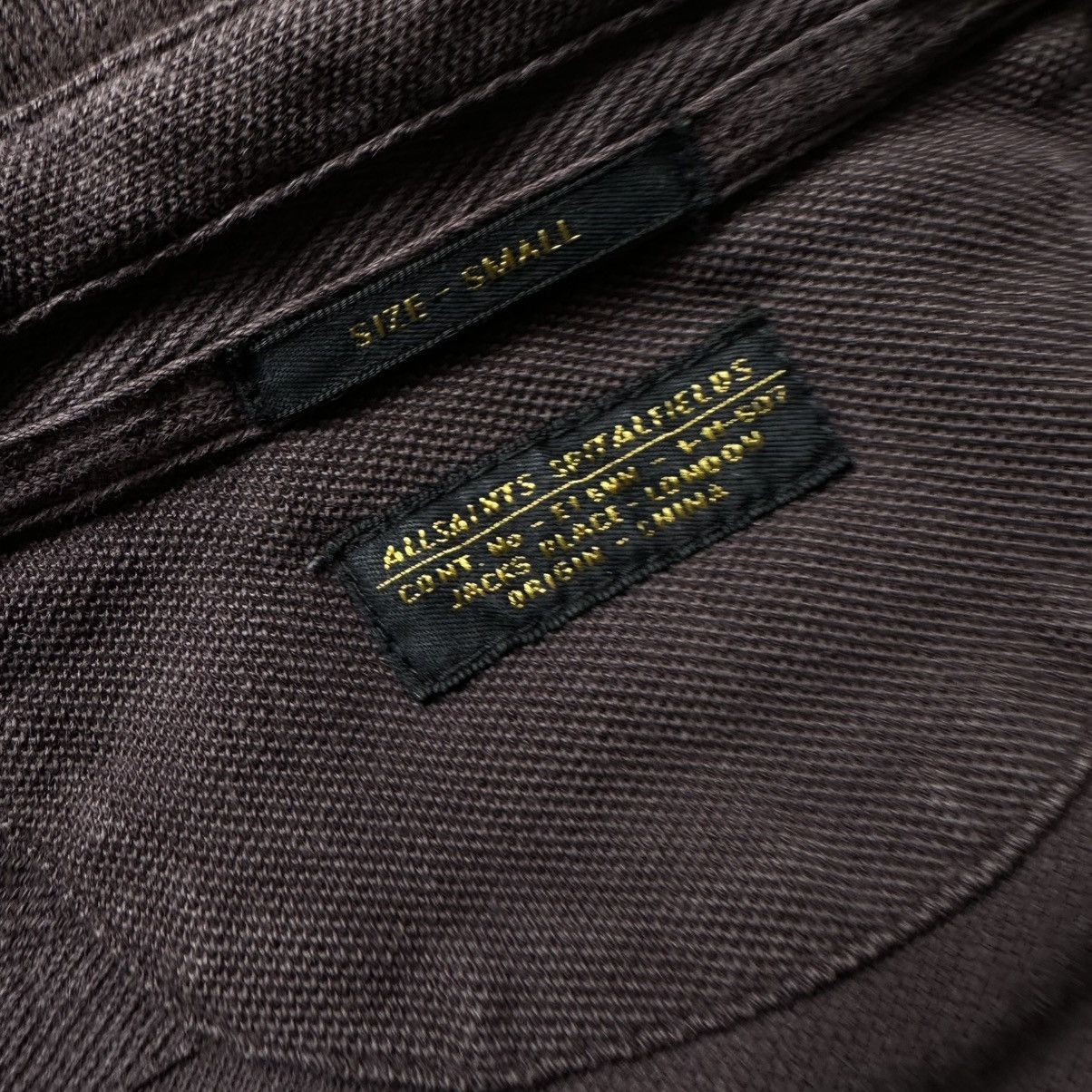 Allsaints Luxury Allsaints Long-sleeve T-shirts Size S Old Money Cott Size US S / EU 44-46 / 1 - 7 Thumbnail