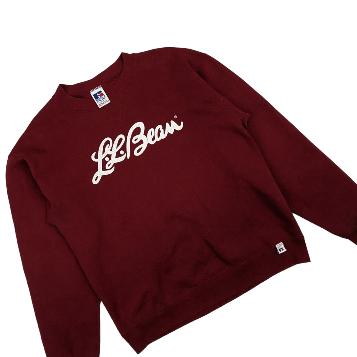L.L. Bean Vintage 80's LL BEAN Spell Out Russell Athletic Jumper Size M / US 6-8 / IT 42-44 - 2 Thumbnail