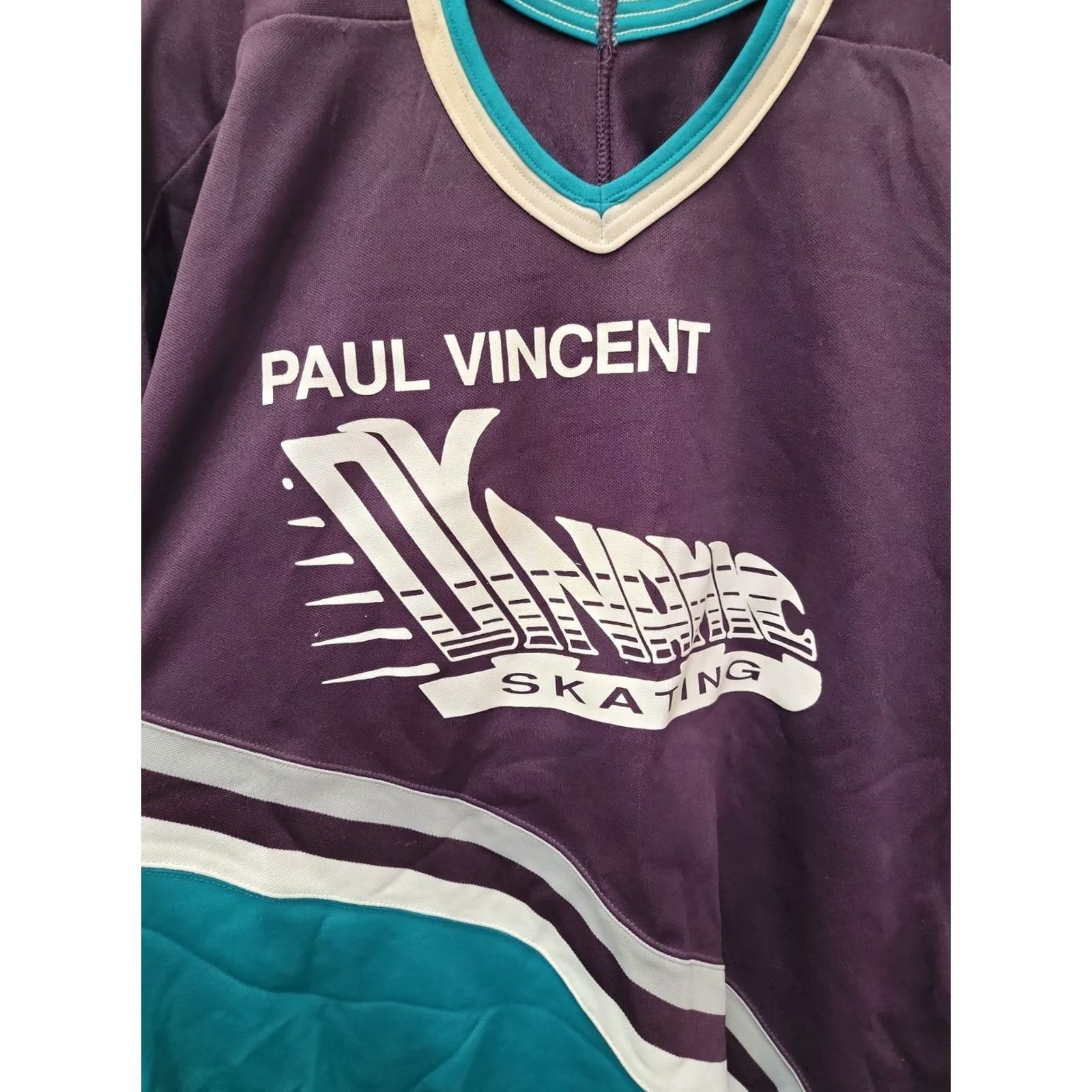 Vintage VINTAGE CCM Jersey Men’s XL Skating 80s Graphic Print Paul Vincent Dynamic 100% Or Nothing CCM Shirt Size US XL / EU 56 / 4 - 2 Thumbnail